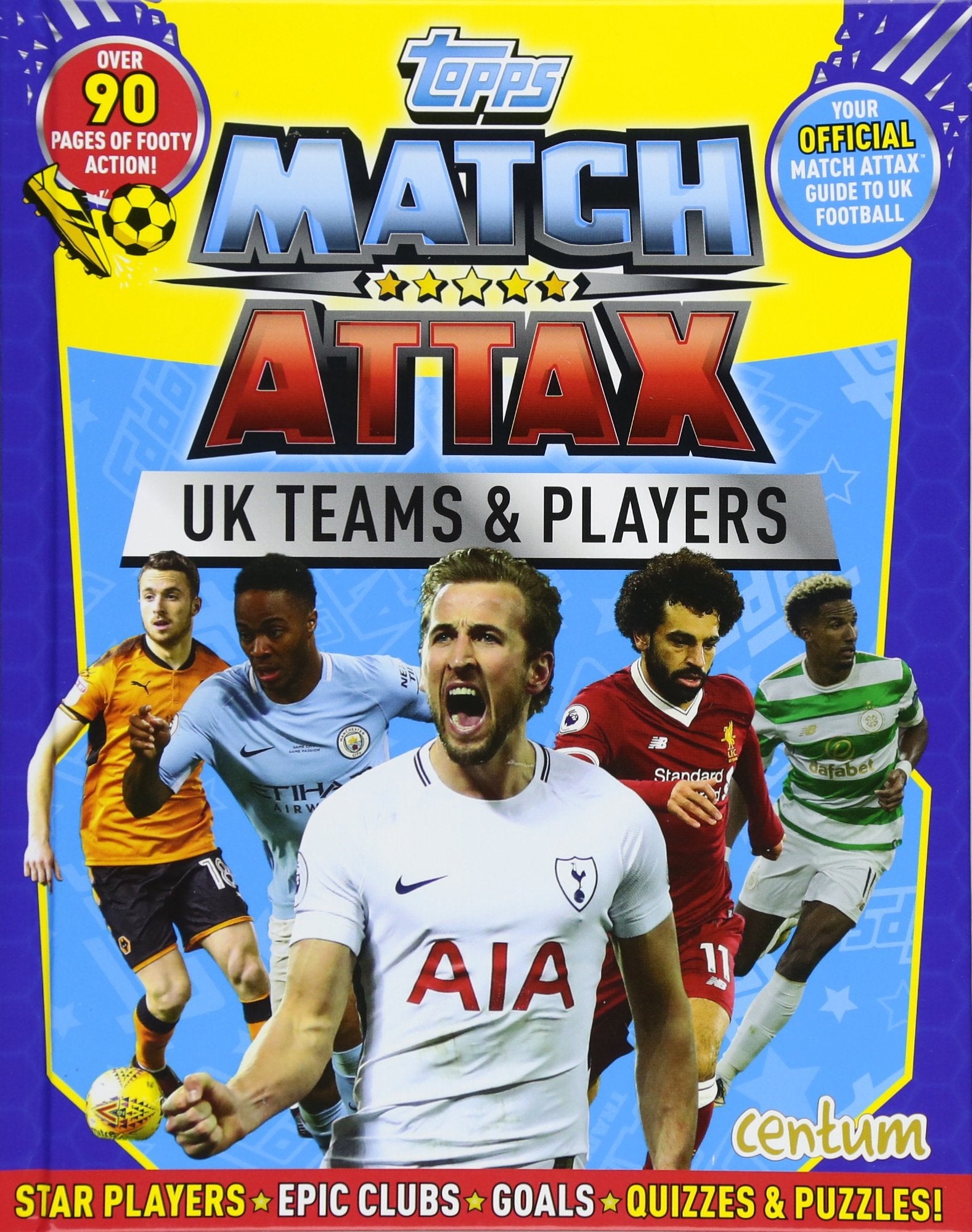 Match Attax UK Players Handbook book