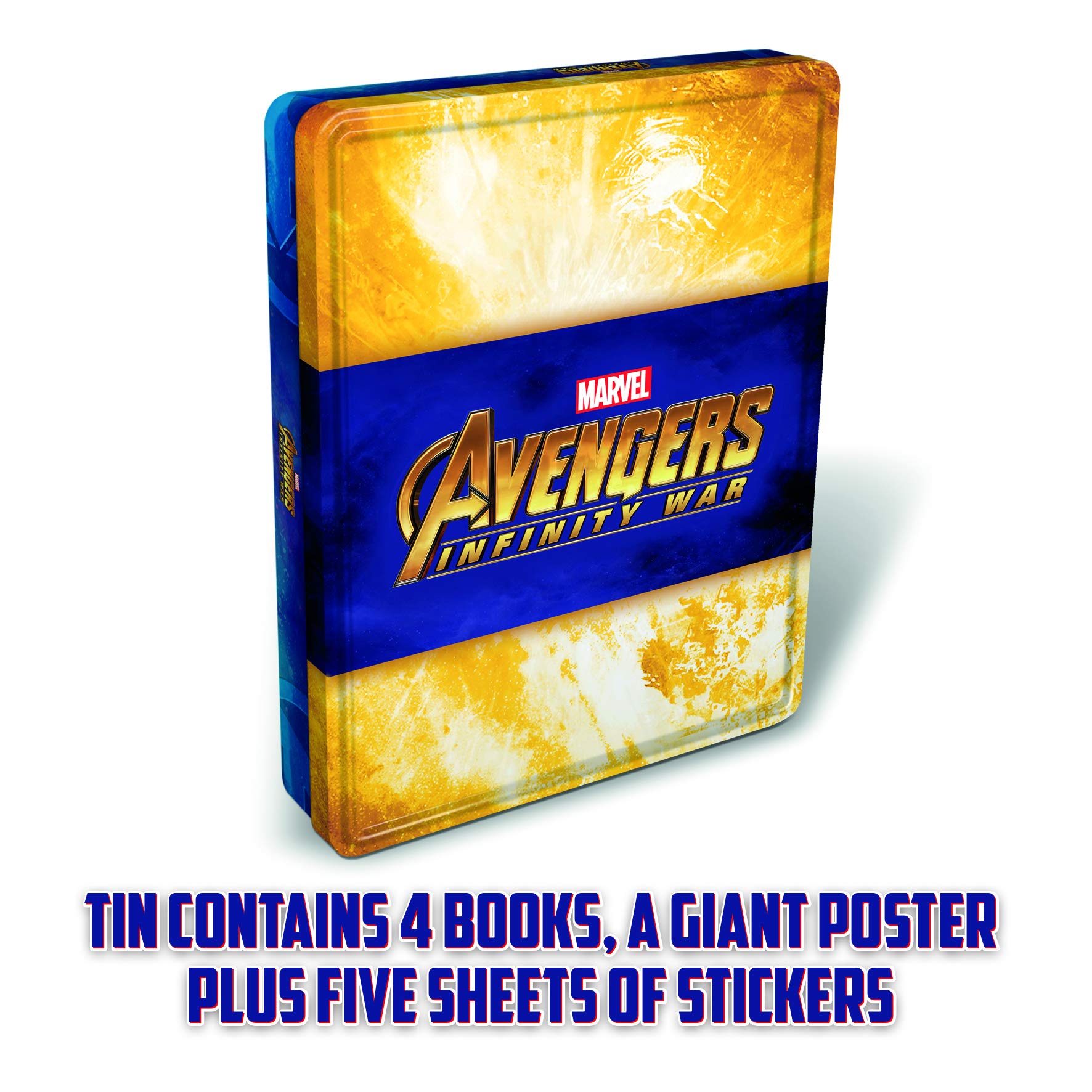 Avengers Infinity War: Tin of Books Tiptoi & Games