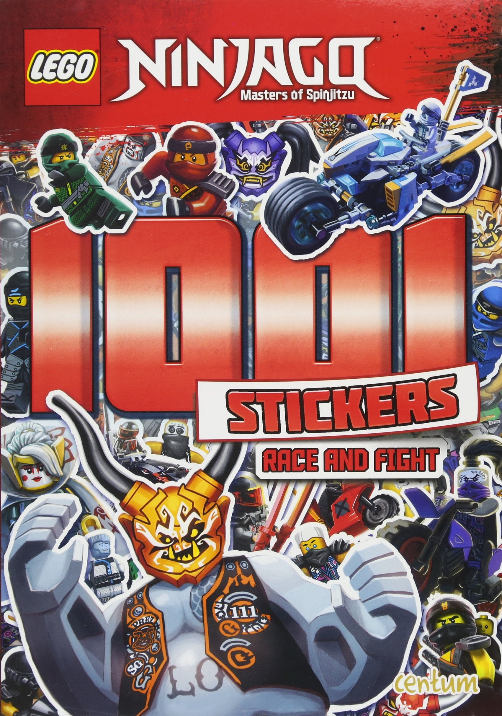 Lego - Ninjago - 1001 Stickers Tiptoi & Games
