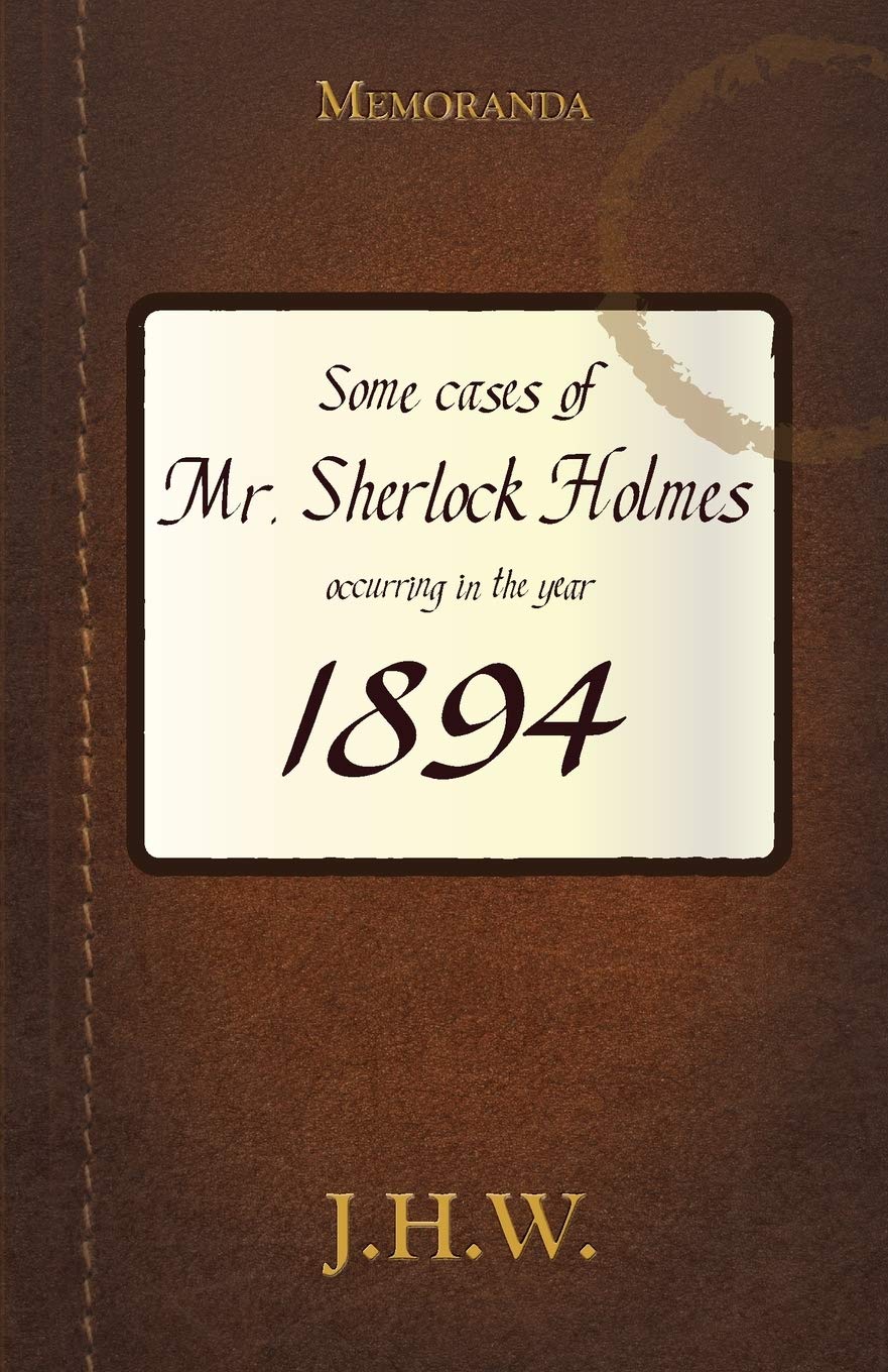 1894: Some Adventures of Mr. Sherlock Holmes book