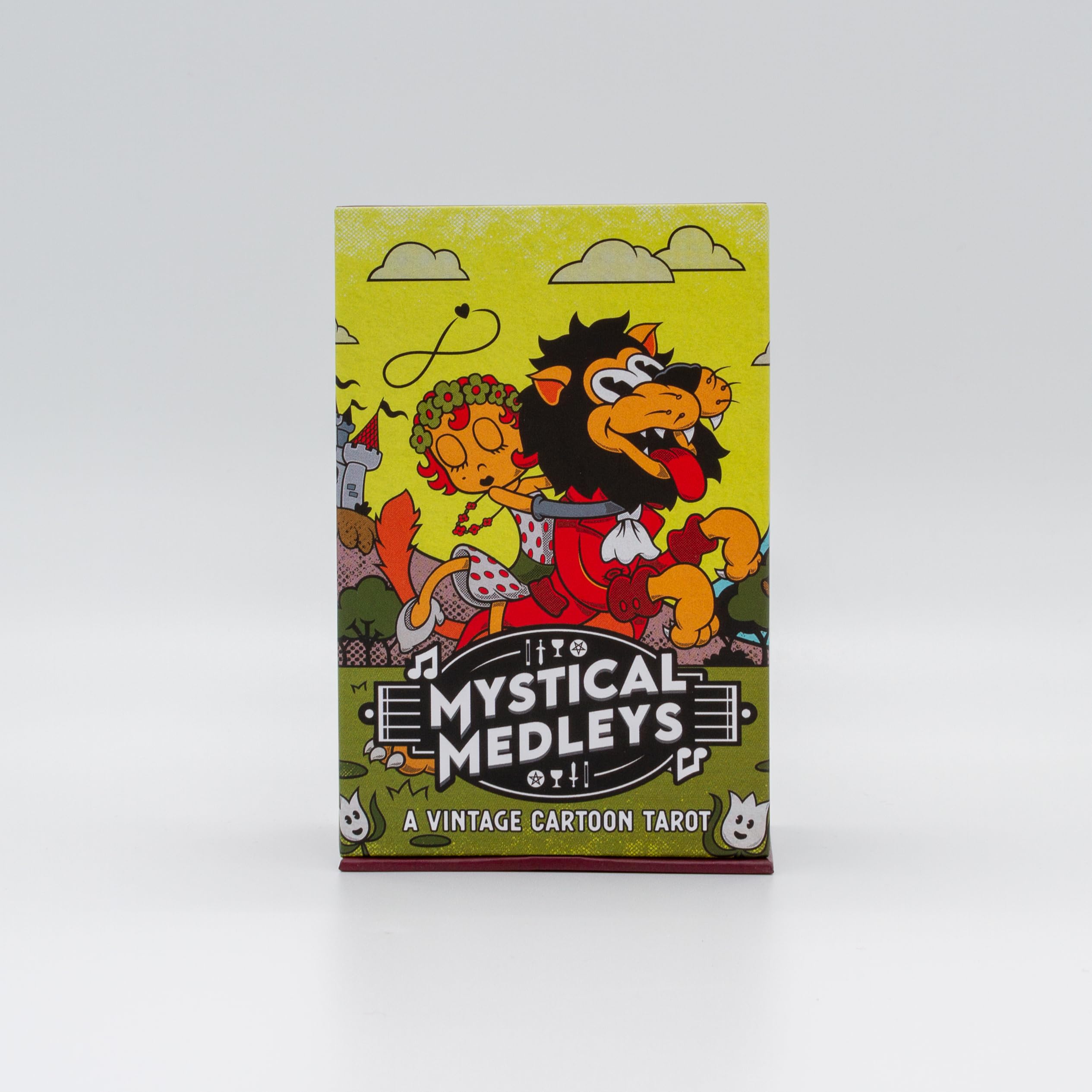 Mystical Medleys: A Vintage Cartoon Tarot book