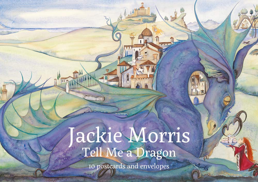 Jackie Morris Tell Me a Dragon Postcard Pack Living & Furnishing