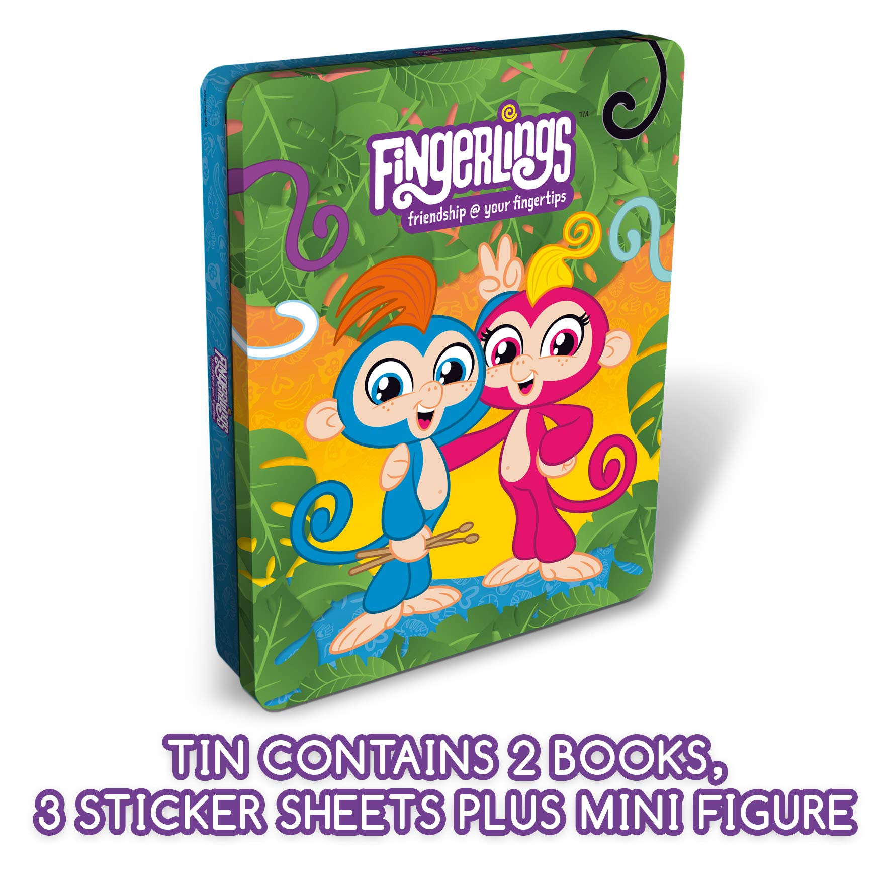Fingerlings Giant Tin Books