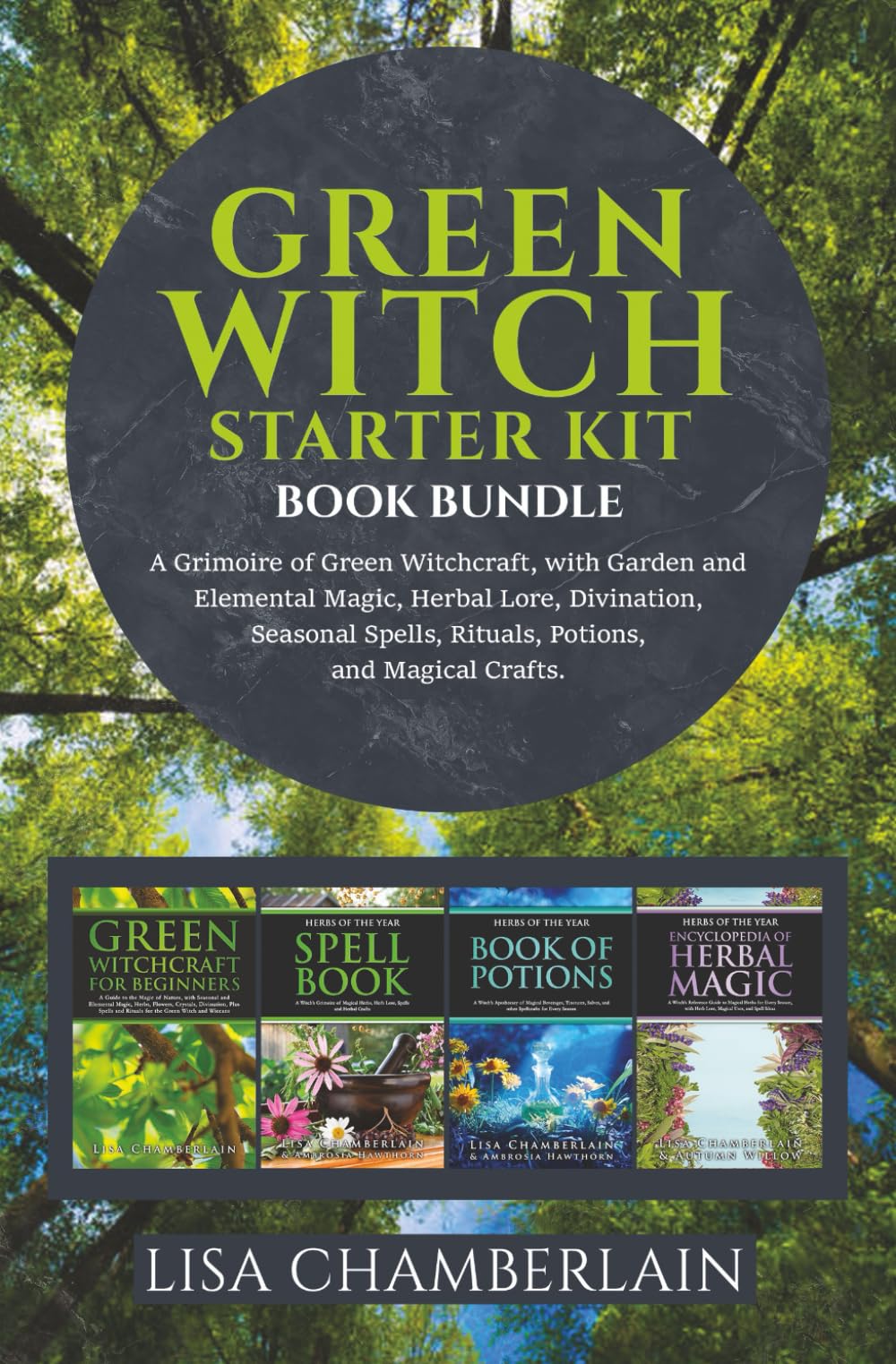 Green Witch Starter Kit: A Grimoire of Green Witchcraft, with Garden and Elemental Magic, Herbal Lore, Divination, Seasonal Spells, Rituals, Potions, ... (Green Witchcraft for Beginners, Band 5) Health, Nutrition & Fitness