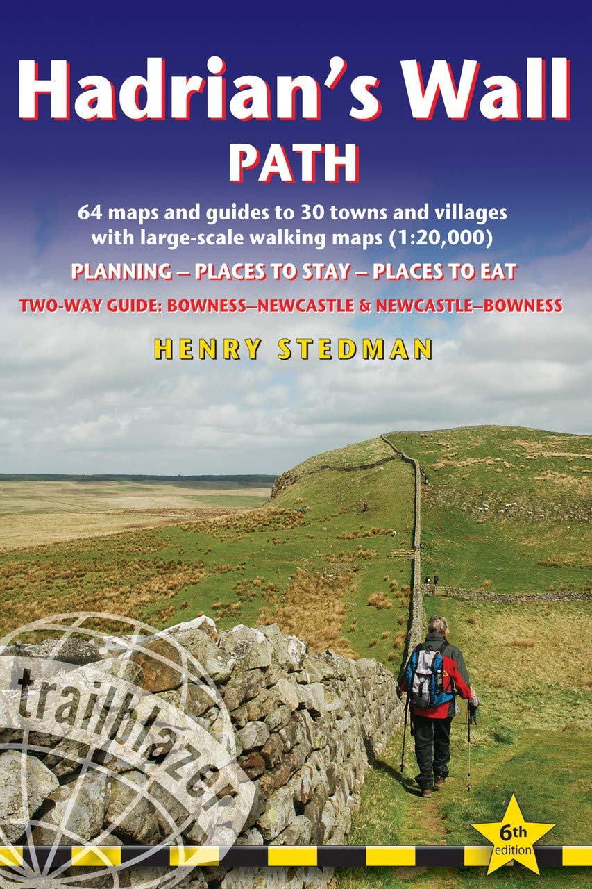 Hadrian's Wall Path (Wallsend to Bowness-on-Solway): 59large-scale maps & guides to 29 towns and villages (Trailblazer British Walking Guides) Leisure, Home & Garden
