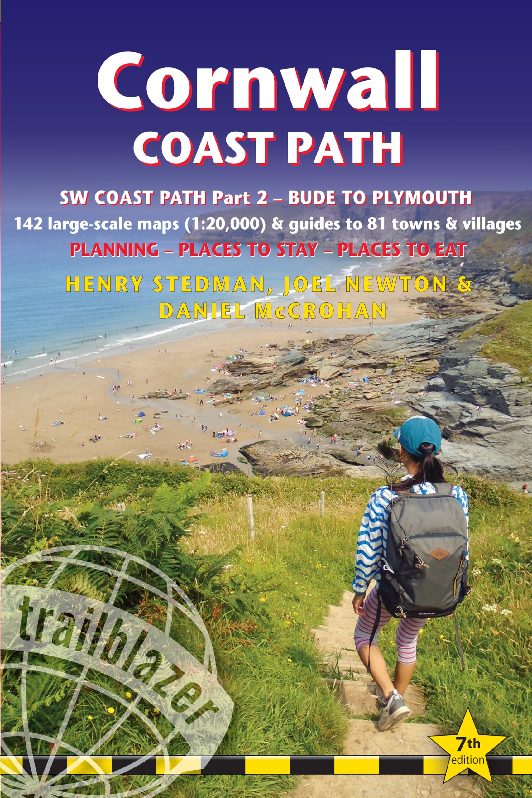 Cornwall Coast Path: British Walking Guide: SW Coast Path Part 2 - Bude to Plymouth Includes 142 Large-Scale Walking Maps (1:20,000) & Guides to 81 ... British Walking Guides: SW Coast Path) Leisure, Home & Garden