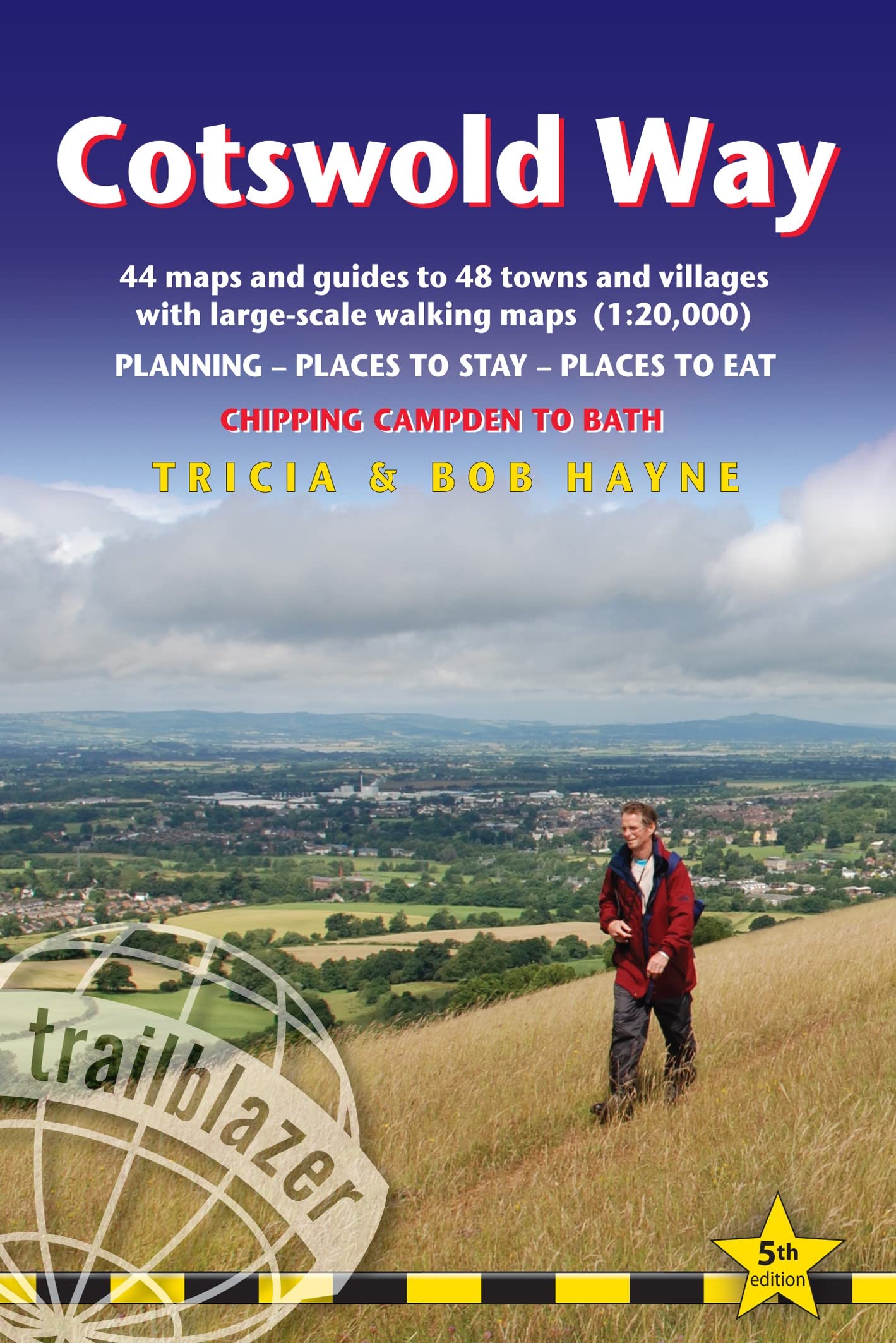 Cotswold Way: Planning, Places to Stay, Places to Eat, Includes 44 Large-scale Walking Maps (British Walking Guides) Leisure, Home & Garden