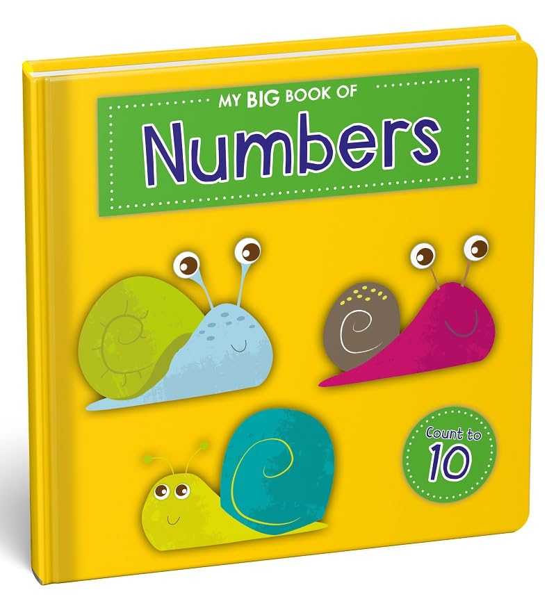Big Board Books - Numbers Non-fiction books for kids