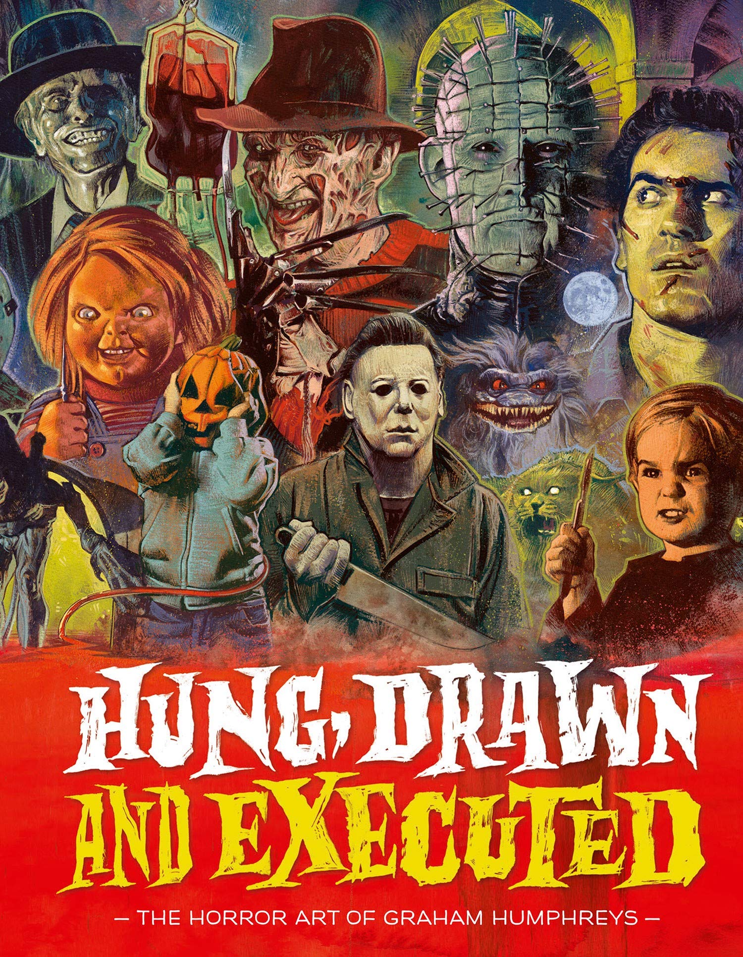 Hung, Drawn and Executed: The Horror Art of Graham Humphreys Manga