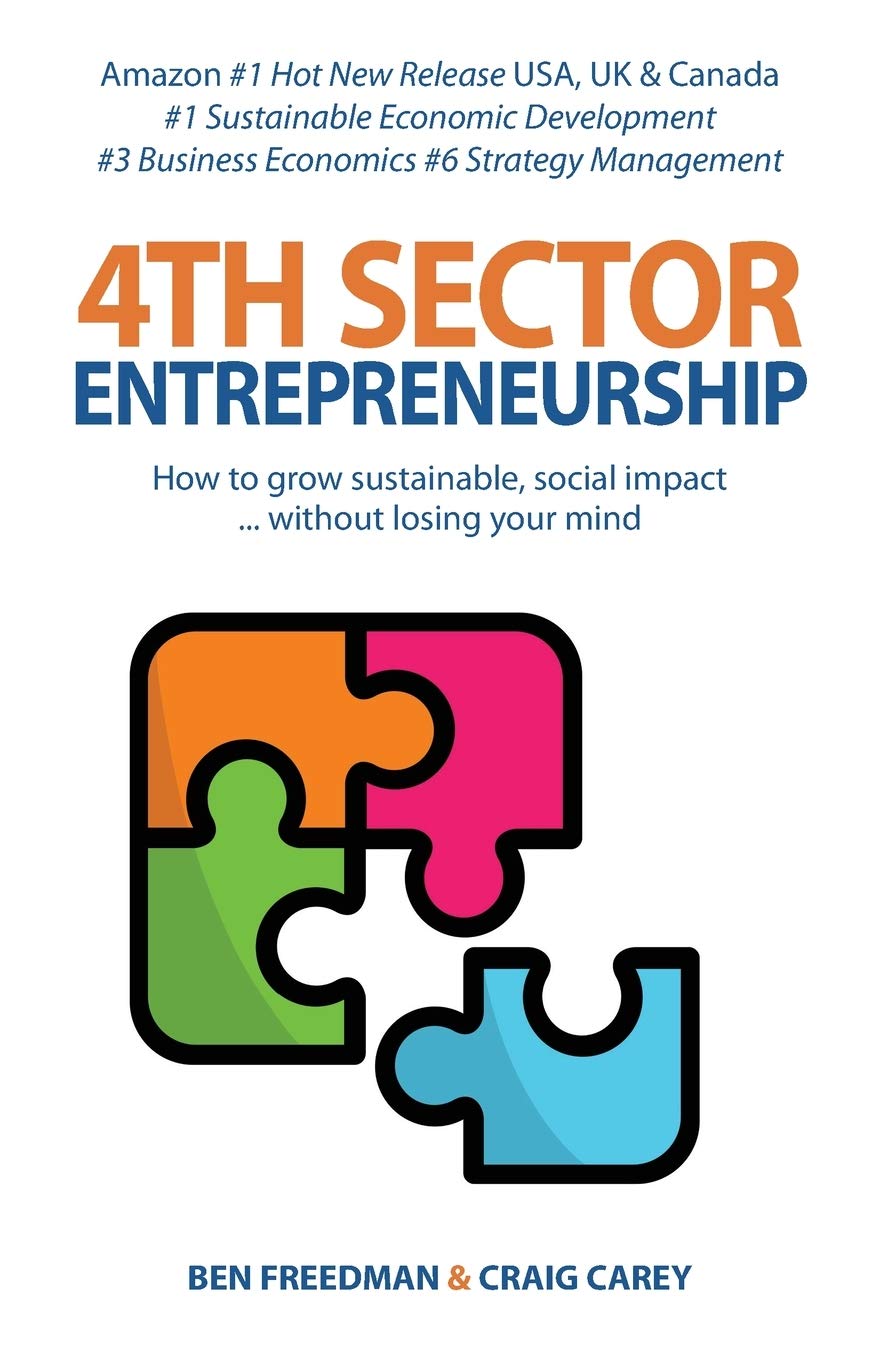 4th Sector Entrepreneurship: How to lead and grow a sustainable high-impact social enterprise that consistently delivers value. book