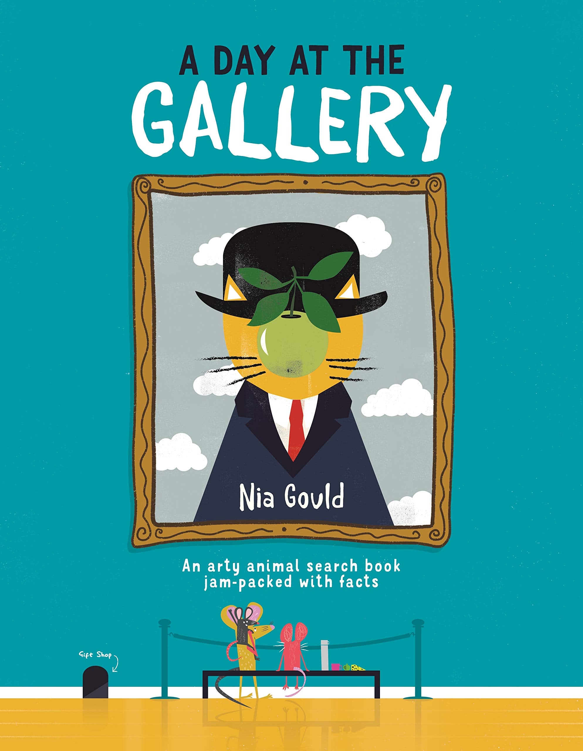 A Day at the Gallery: An Arty Animal Search Book Jam-Packed With Facts book