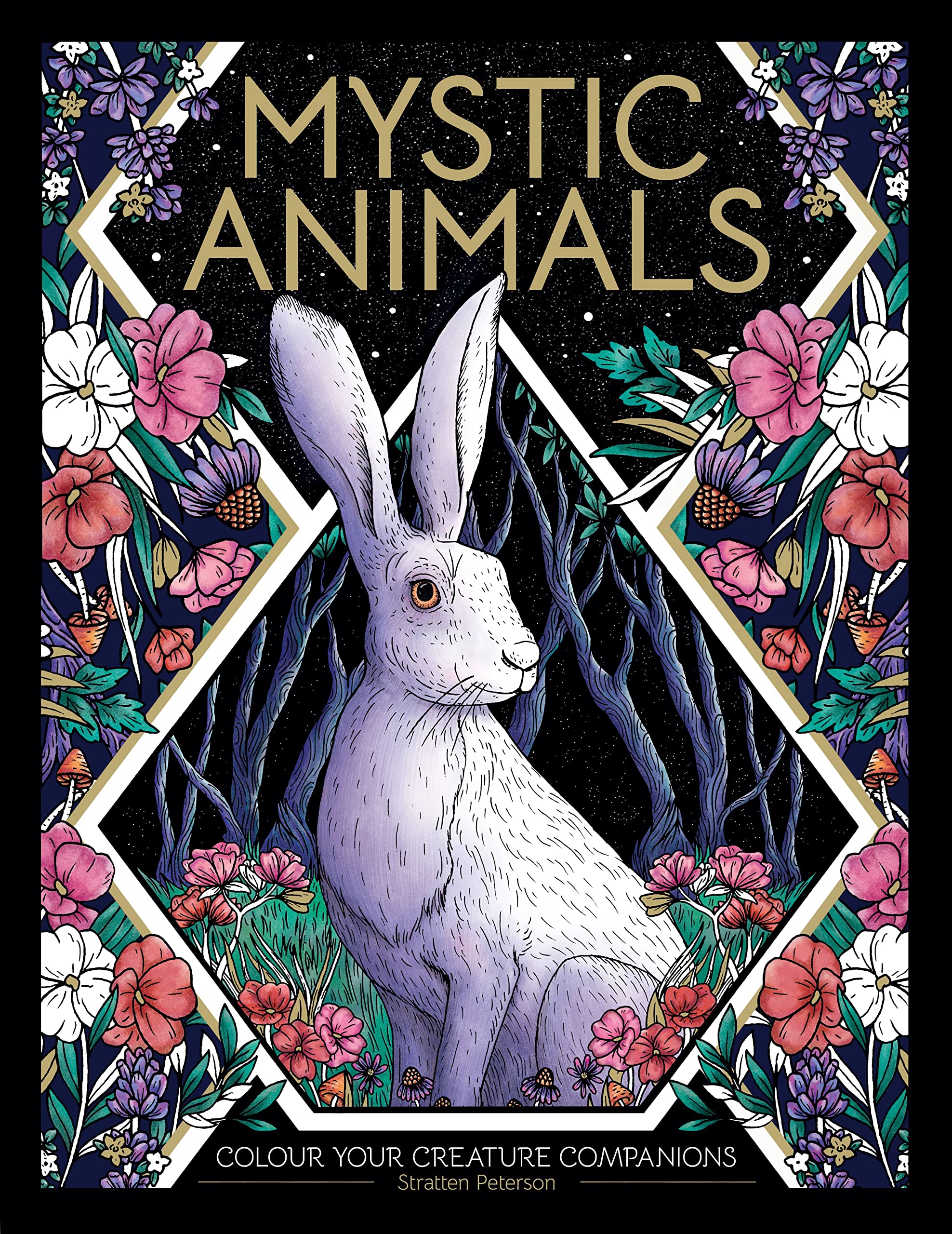Mystic Animals: Colour your creature companions Books