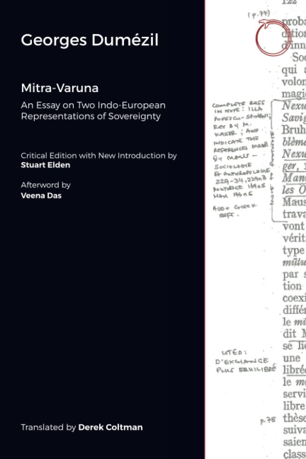 Mitra-Varuna - An Essay on Two Indo-European Representations of Sovereignty General education