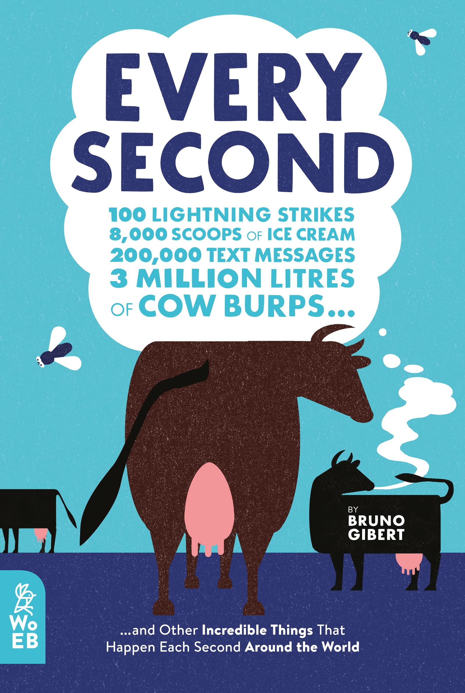 Every Second: 100 Lightning Strikes, 8,000 Scoops of Ice Cream, 200,000 Text Messages, 3 Million Litres of Cow Burps ... and Other Incredible Things That Happen Each Second Around the World Mathematics