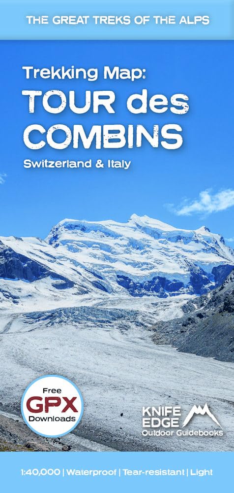 Trekking Map: Tour Des Combins: 1:40,000 Leisure, Home & Garden