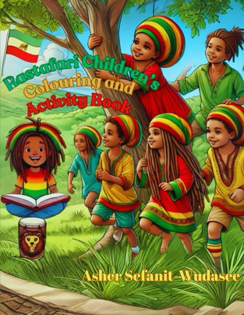 Rastafari Children's Colouring And Activity Book Novels & Short Stories