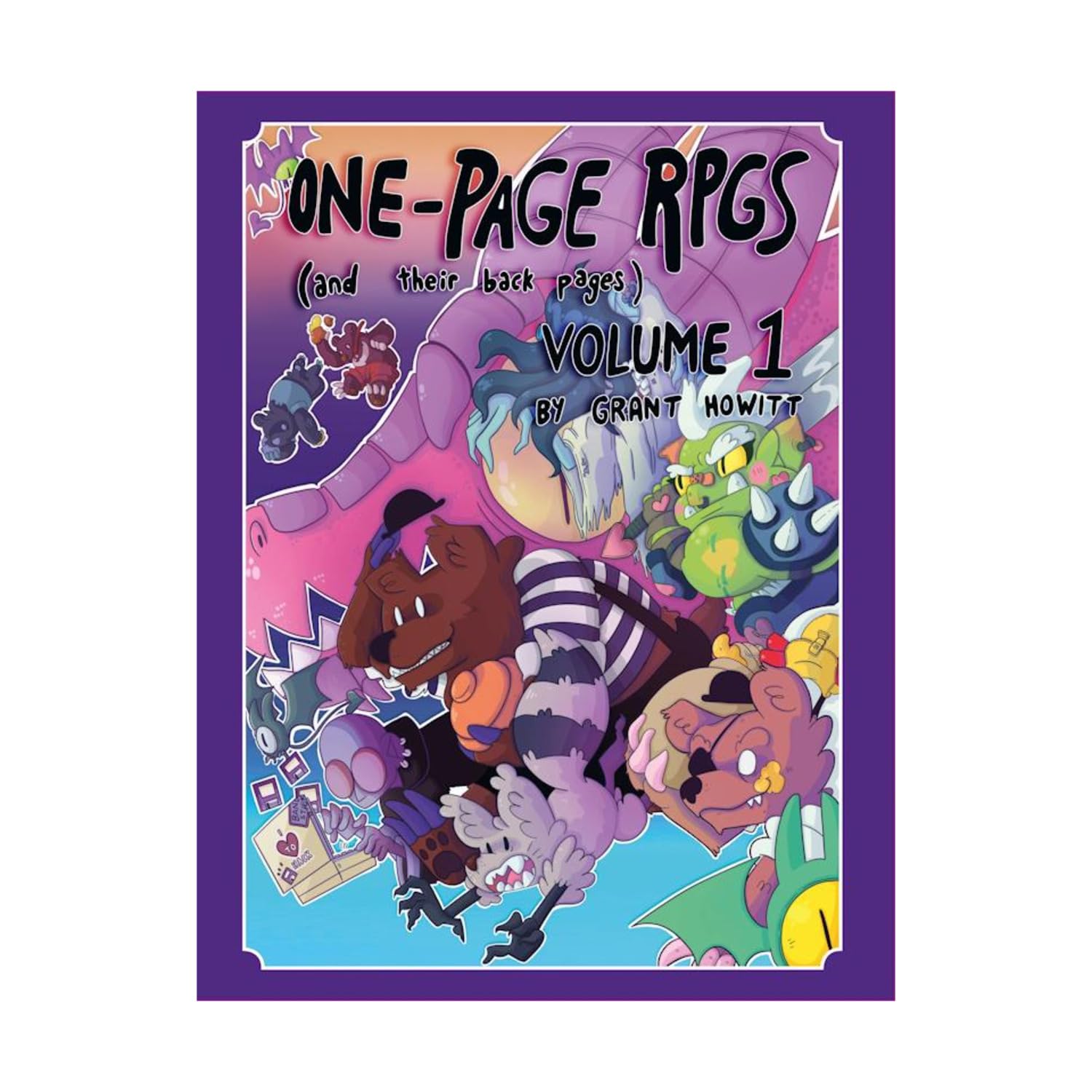 One Year of One-Page RPGs: VOLUME ONE book