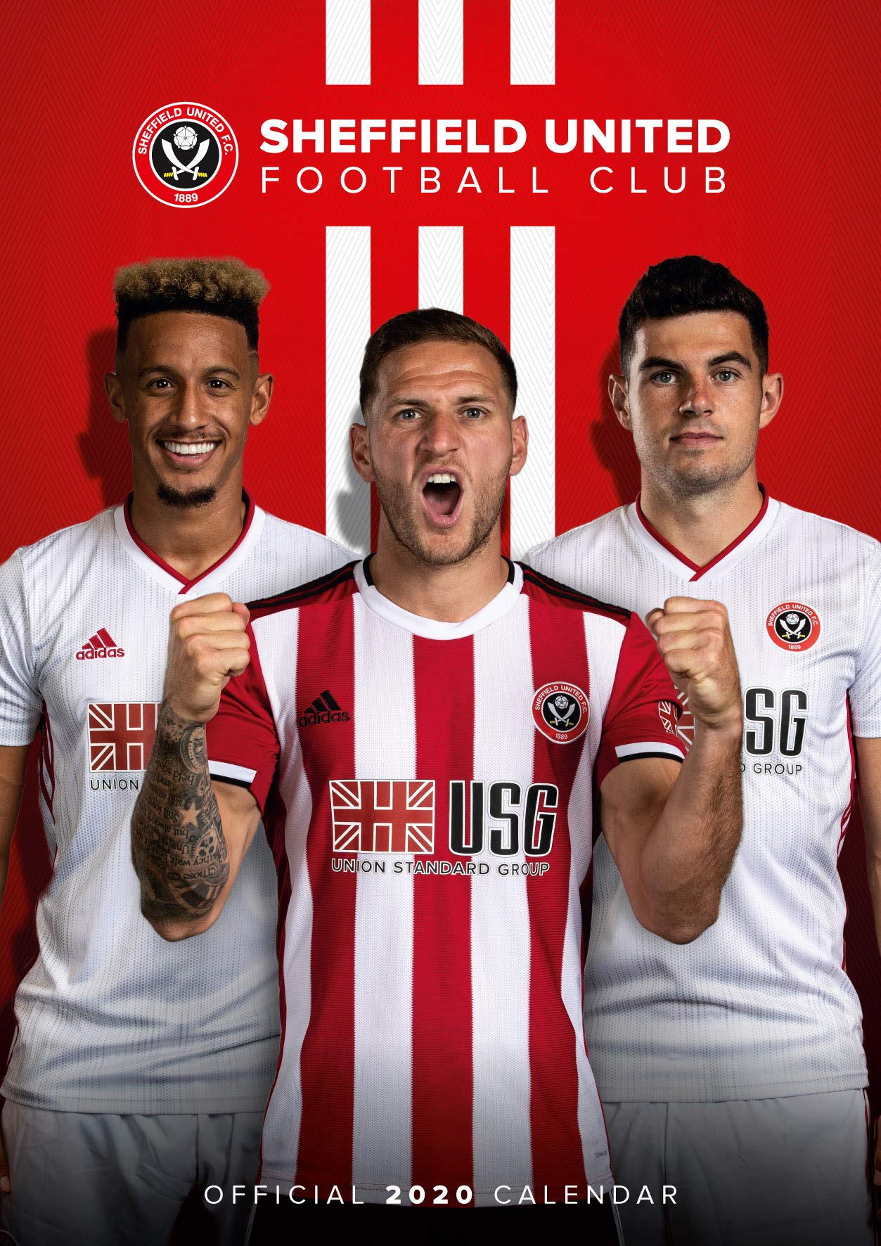 The Official Sheffield United F.c. 2020 Calendar Leisure & Fun