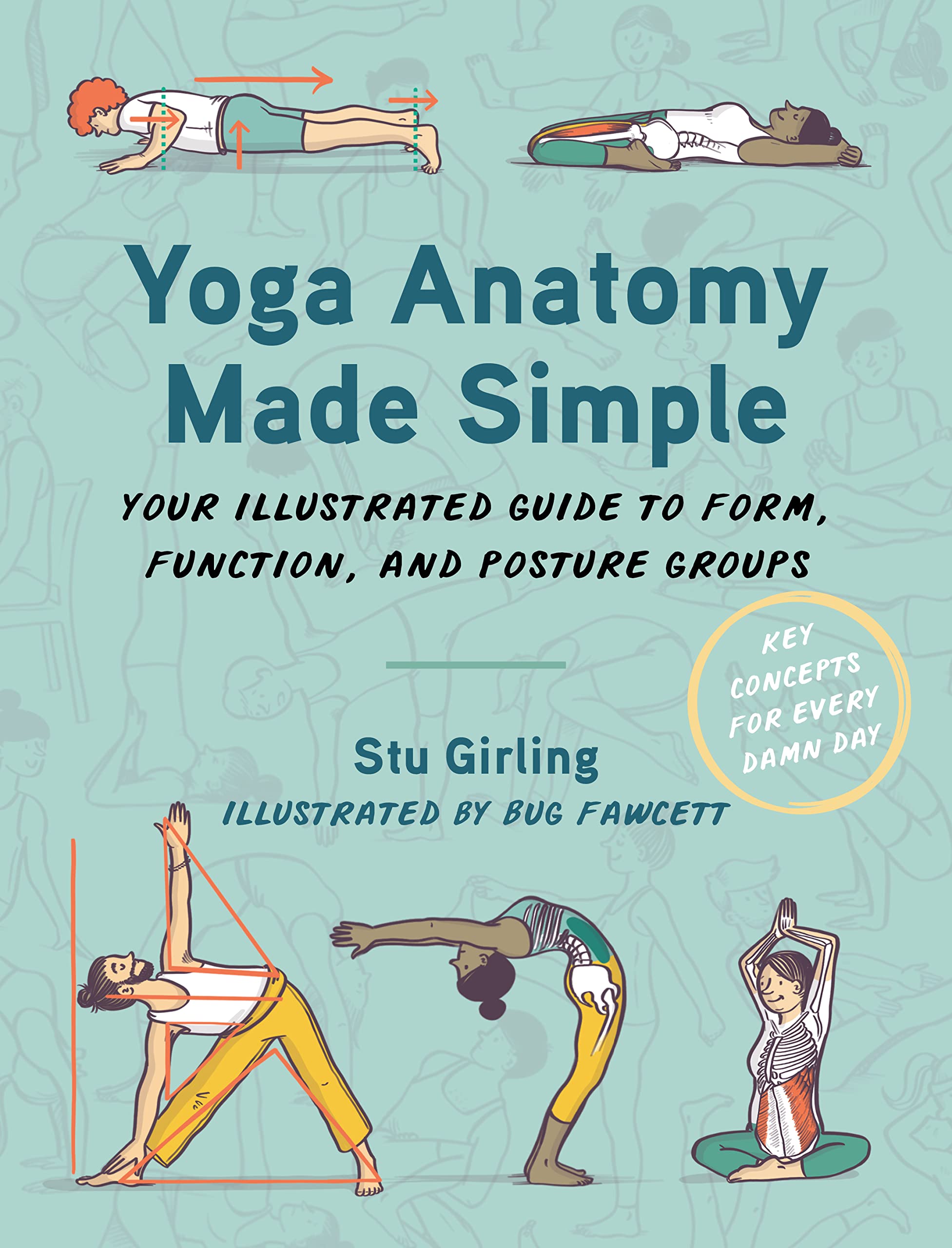 Yoga Anatomy Made Simple: Your Illustrated Guide to Form, Function, and Posture Groups Medicine