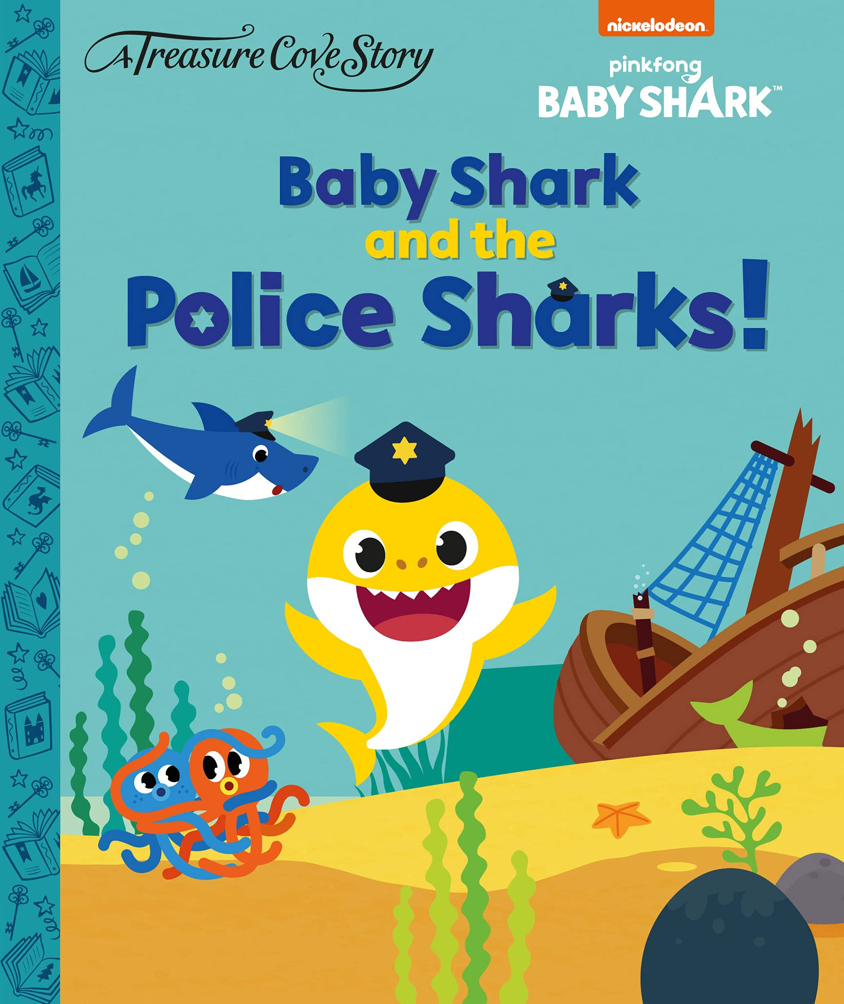 Treasure Cove Stories - Baby Shark Police Sharks Novels & Short Stories