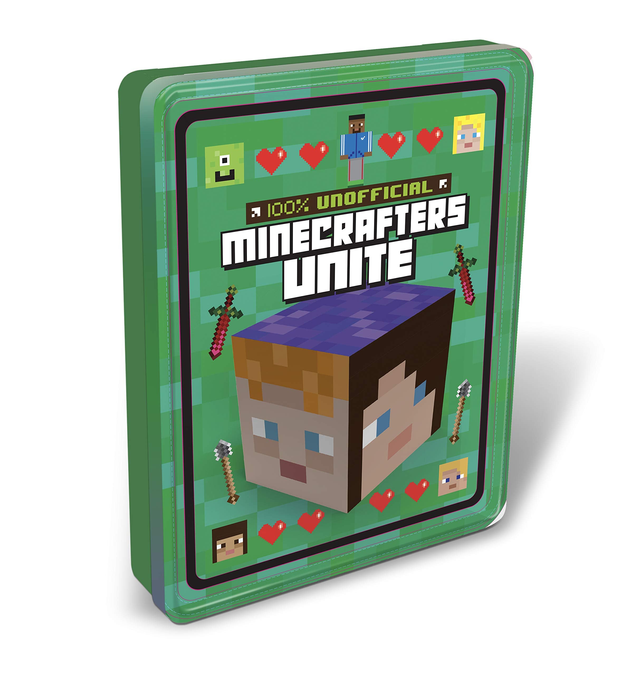 100% Unofficial Minecrafters Unite Tin of Books book