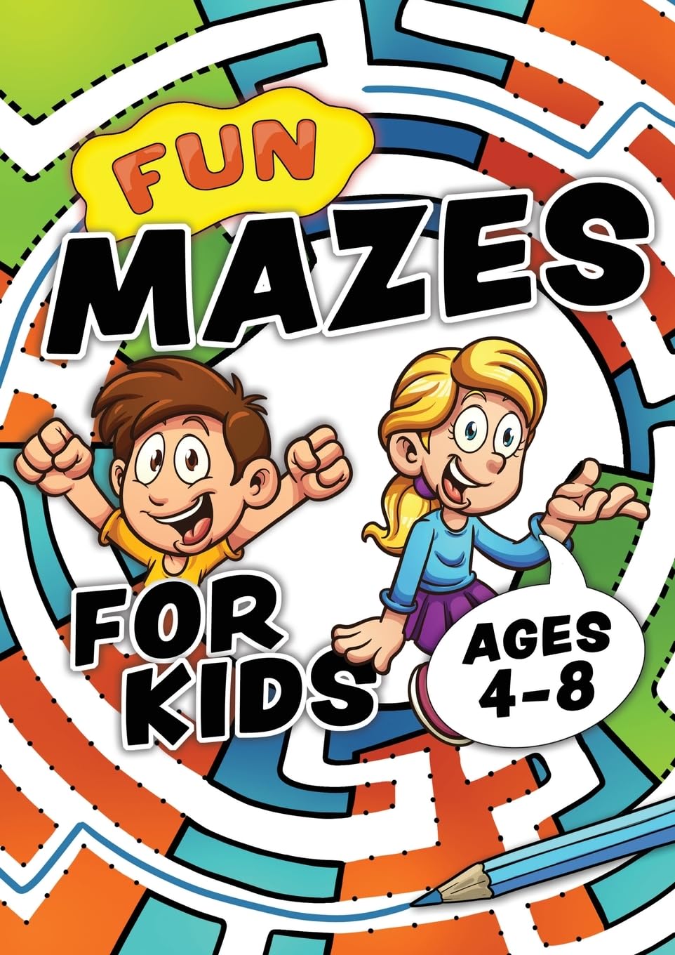 Product Image: Fun Mazes For Kids Ages 4-8