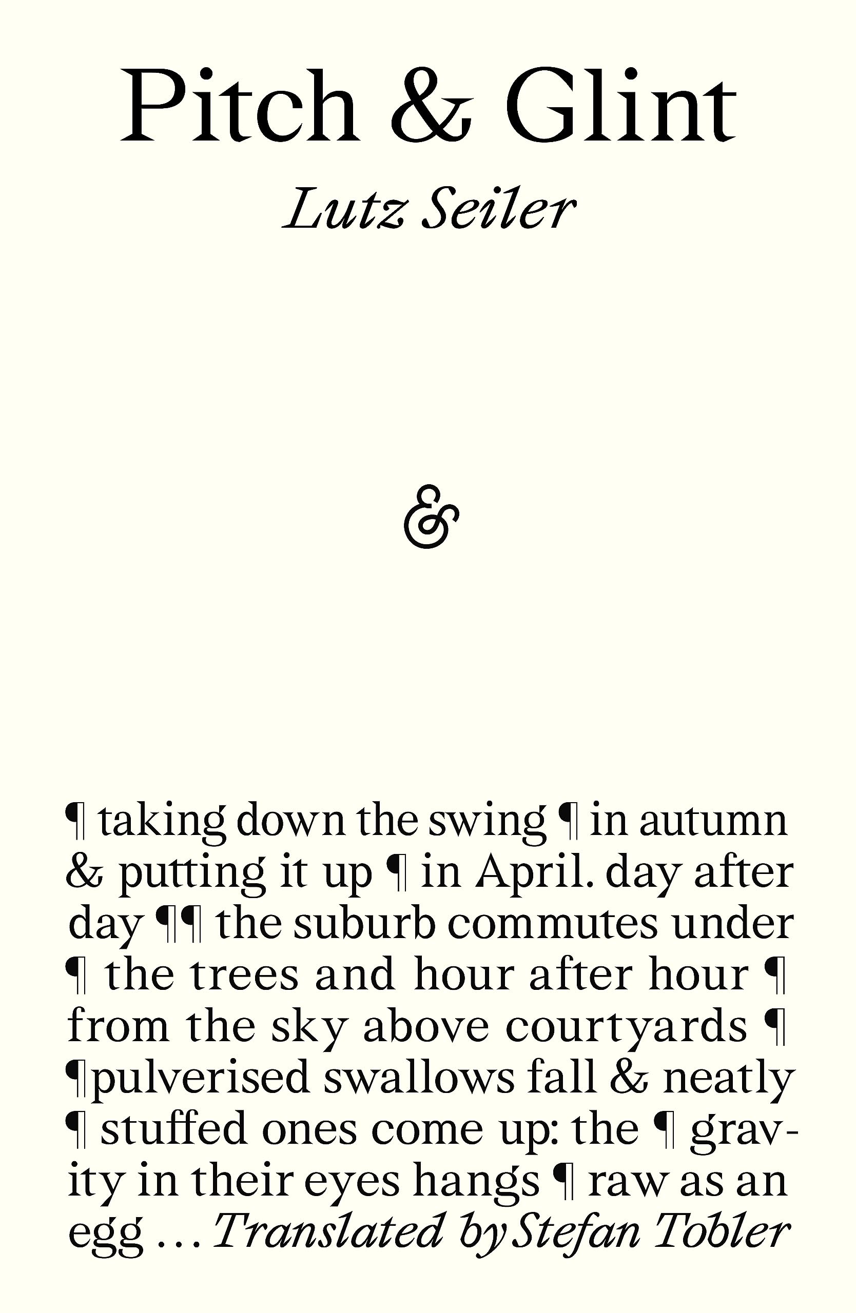 Pitch & Glint Poetry