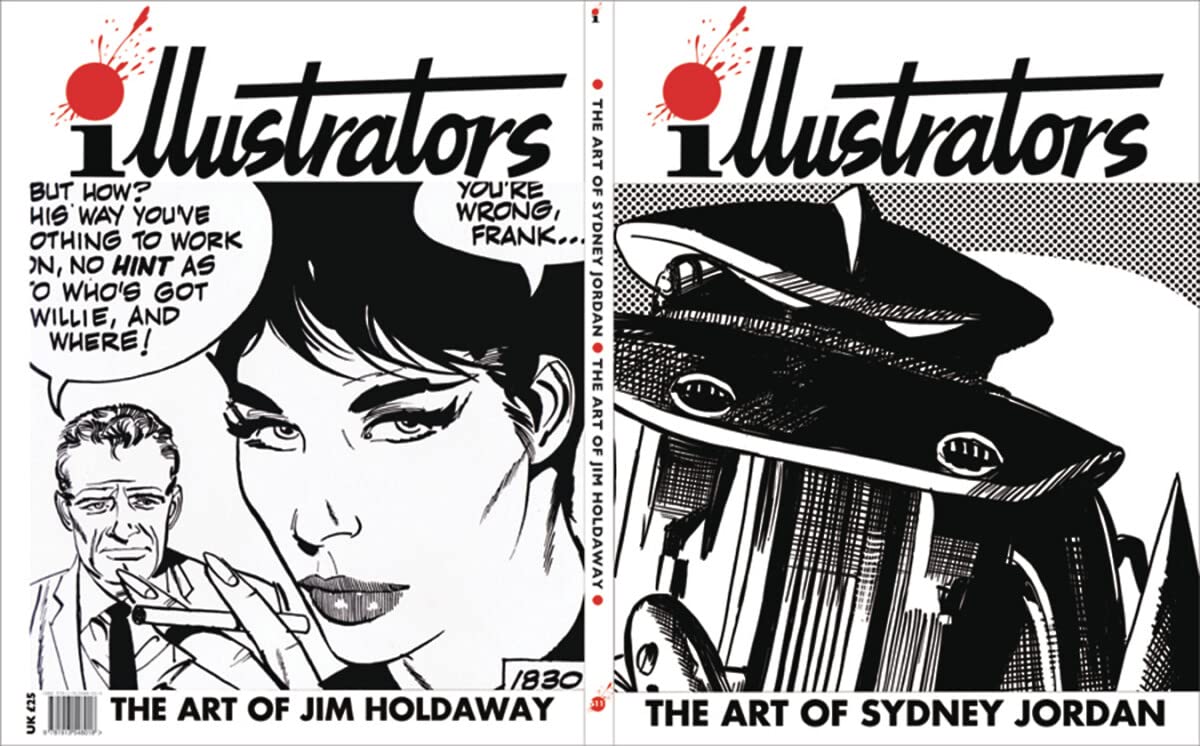 The Art of Sydney Jordan & The Art of Jim Holdaway: illustrators special Manga