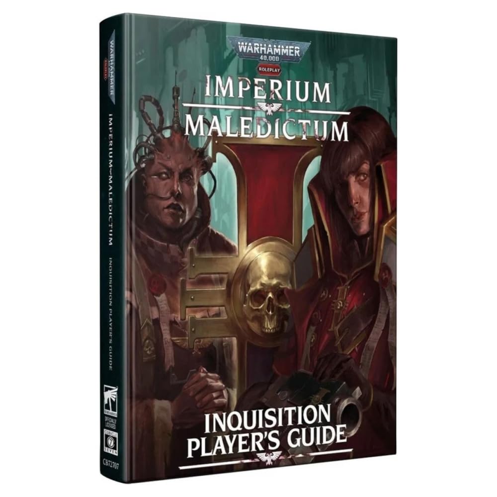 Warhammer 40,000 Roleplay: Imperium Maledictum – Inquisition Player’s Guide | Cubicle 7 RPG Hardcover book