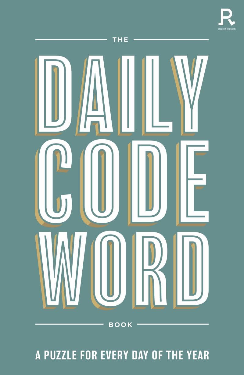 The Daily Codeword Book: A puzzle for every day of the year Leisure & Fun
