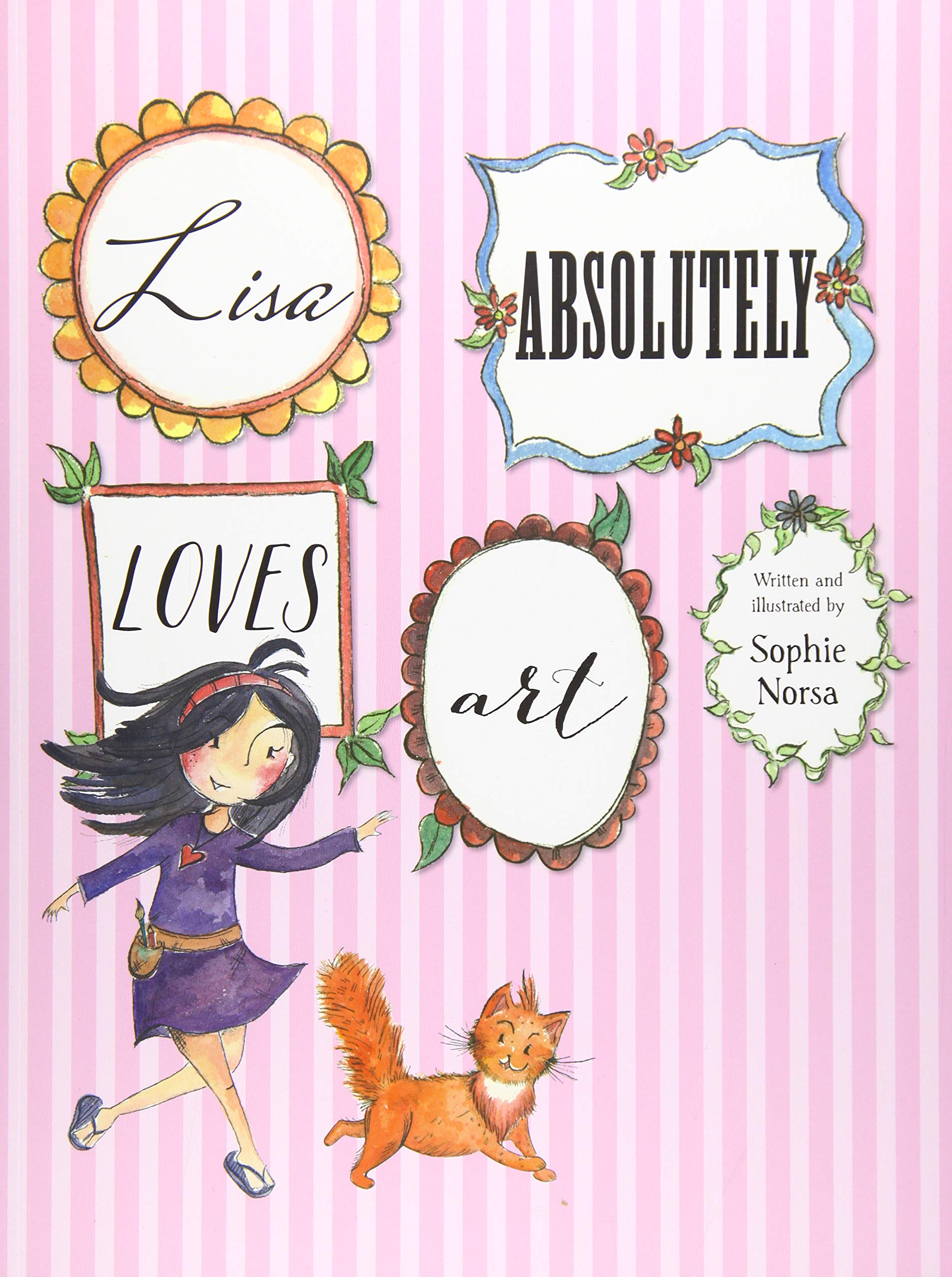 Lisa Absolutely Loves Art Novels & Short Stories