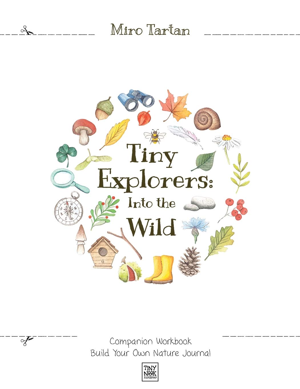 Tiny Explorers: Into the Wild - Companion Workbook: Build Your Own Nature Journal Tiptoi & Games