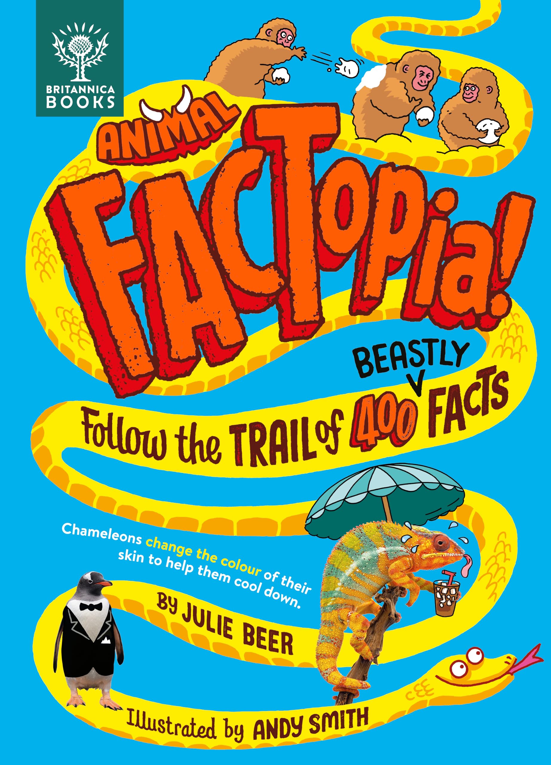 Animal FACTopia!: Follow the Trail of 400 Beastly Facts: Follow the Trail of 400 Beastly Facts Novels & Short Stories