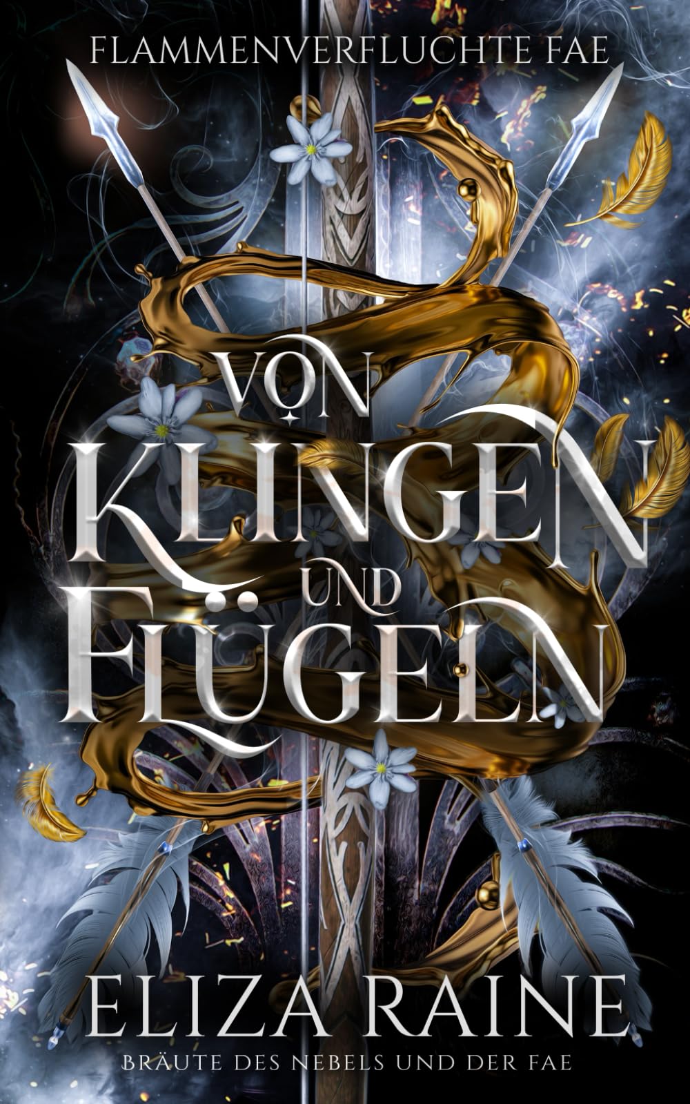 Von Klingen und Flügeln: Walküren-Akademie fantasy liebesromane (Flammenverfluchte Fae, Band 1) Fantasy & Sci-Fi
