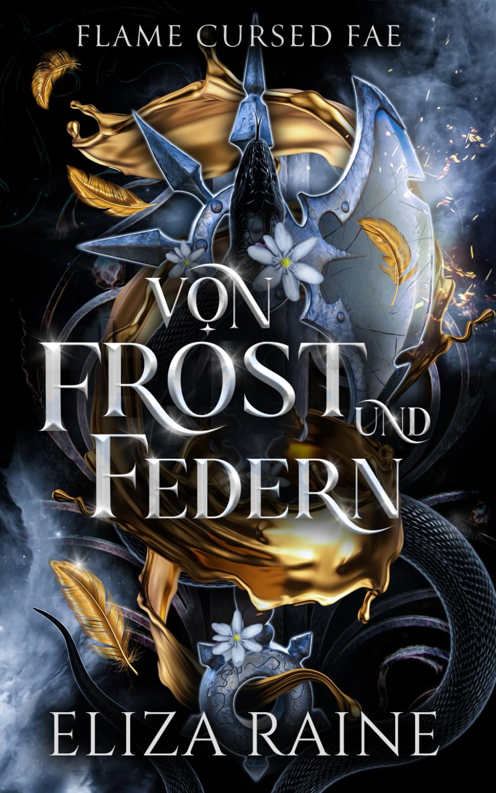 Von Frost Und Federn: Walküren-Akademie fantasy liebesromane (Flammenverfluchte Fae, Band 2) Romantic Fantasy