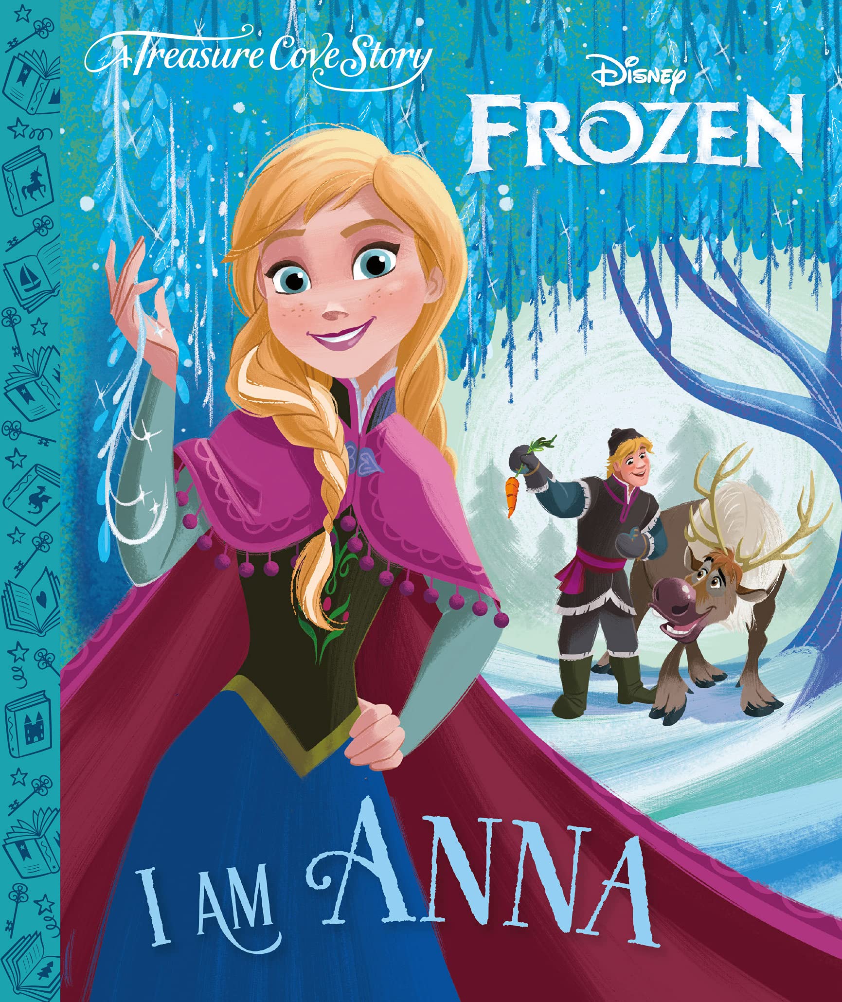 Disney Frozen - I Am Anna! (Treasure Cove Story) Books