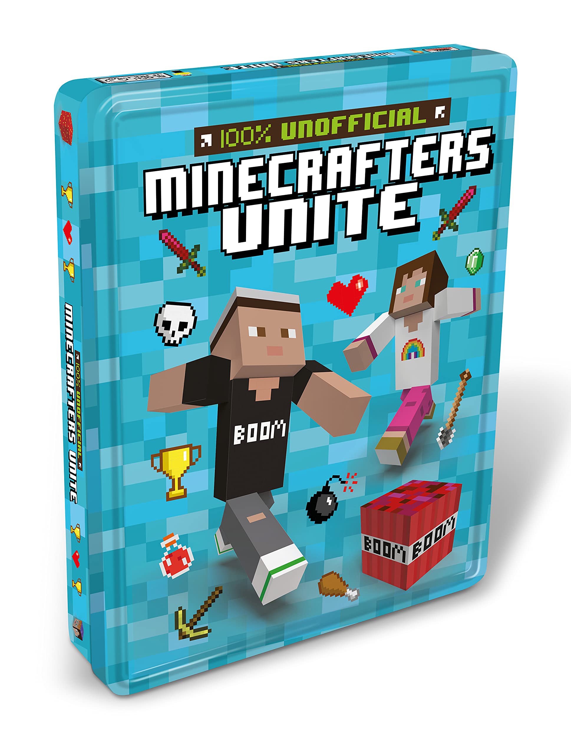 Minecrafters Unite Tin of Books book