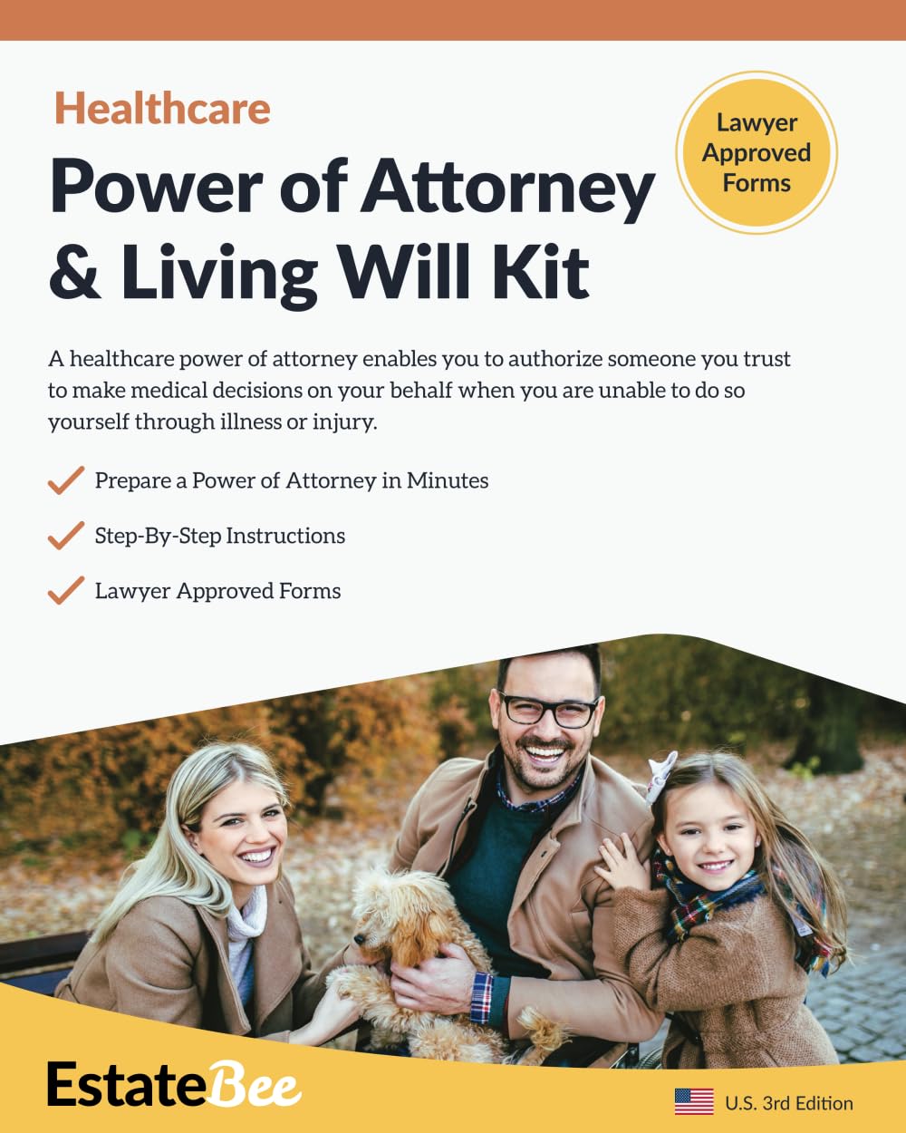 Healthcare Power of Attorney & Living Will Kit: Prepare Your Own Healthcare Power of Attorney & Living Will in Minutes.... (Updated 2025 U.S. Edition, Band 10) Law