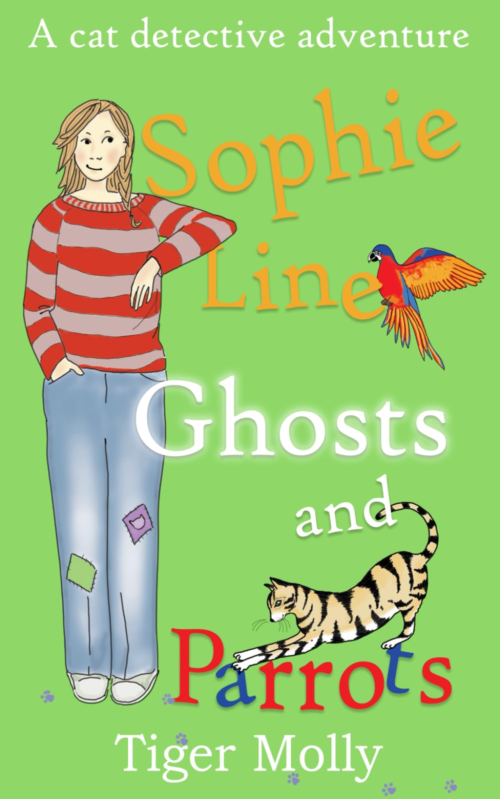 Sophie Line Ghosts and Parrots: A cat detective adventure (Sophie Line Mysteries and Adventures) Manga
