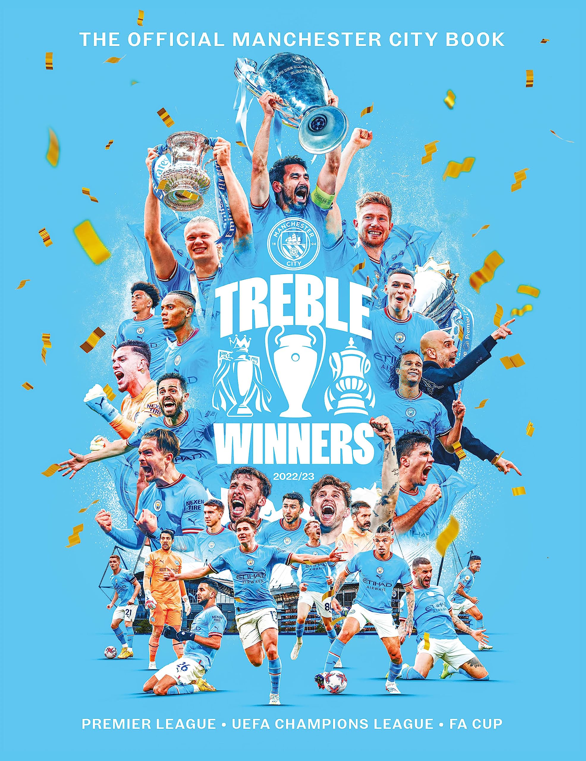 Treble Winners: Manchester City 2022-23 The Official Book book