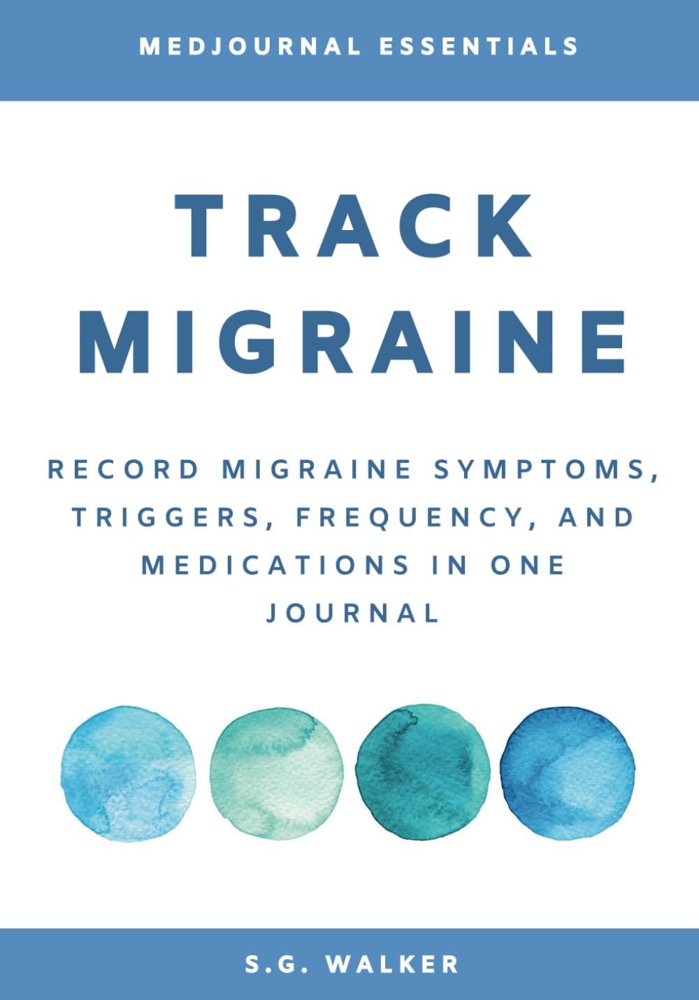 Track Migraine: Record Migraine Symptoms, Triggers, Frequency, and Medications in One Journal Health, Nutrition & Fitness