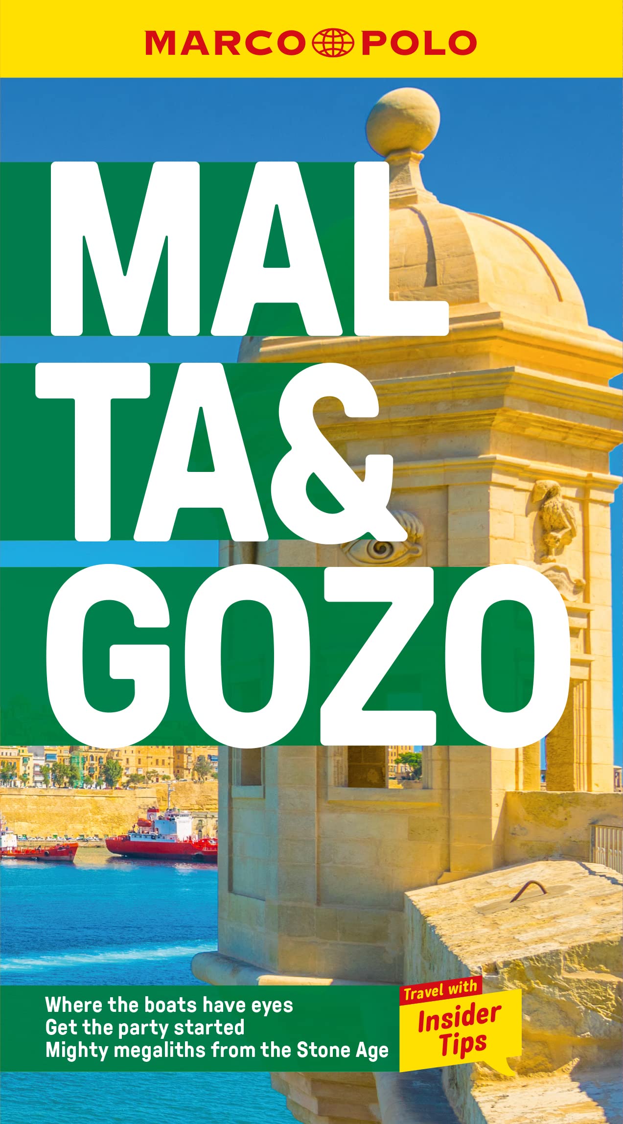 Malta and Gozo Marco Polo Pocket Travel Guide - with pull out map book