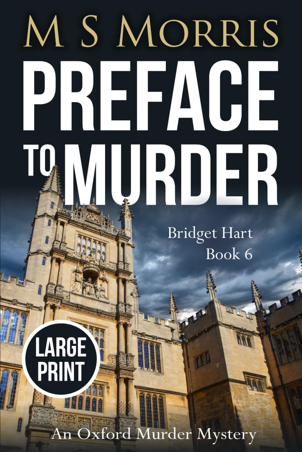 Preface to Murder (Large Print): An Oxford Murder Mystery (Bridget Hart, Band 6) Contemporary literature