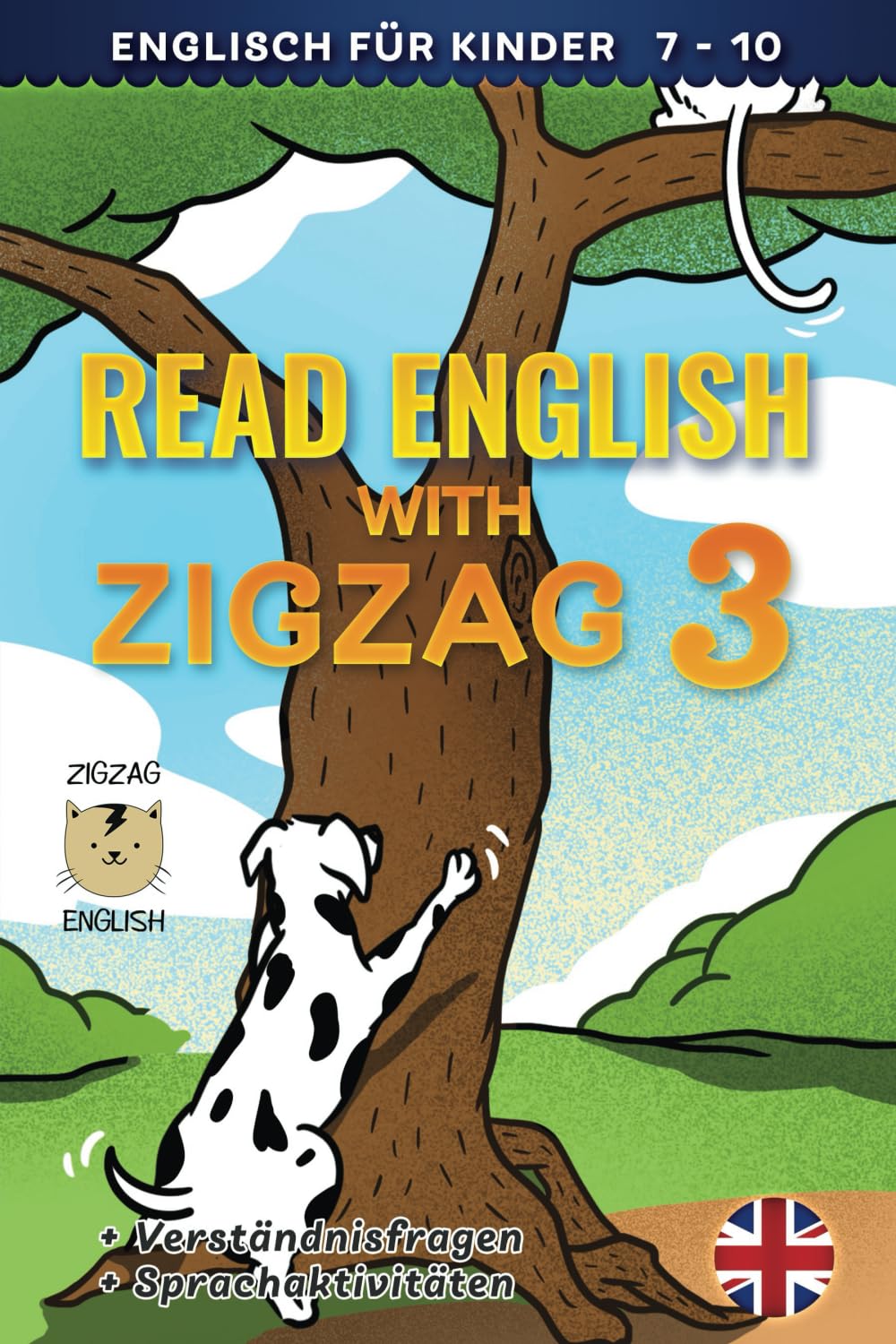 READ ENGLISH WITH ZIGZAG 3: Englisch für Kinder (Read English with Zigzag (Englisch mit Deutsch), Band 3) Foreign Languages ​​& Dictionaries