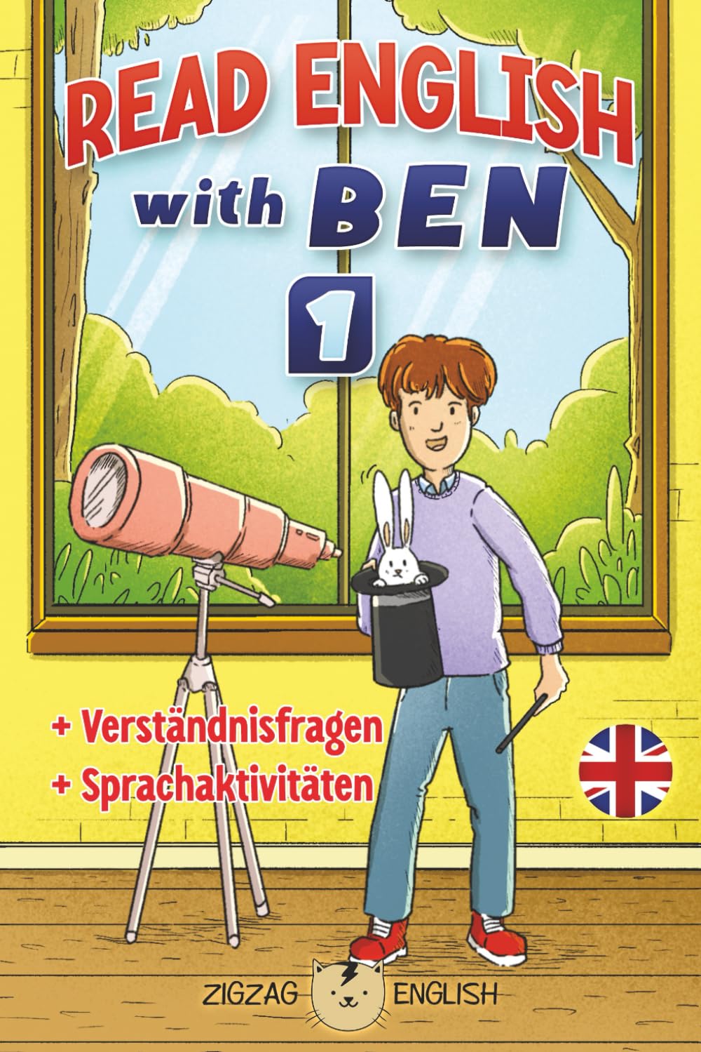 READ ENGLISH WITH BEN 1: Englisch für Kinder (Read English with Ben (Englisch mit Deutsch), Band 1) Foreign Languages ​​& Dictionaries