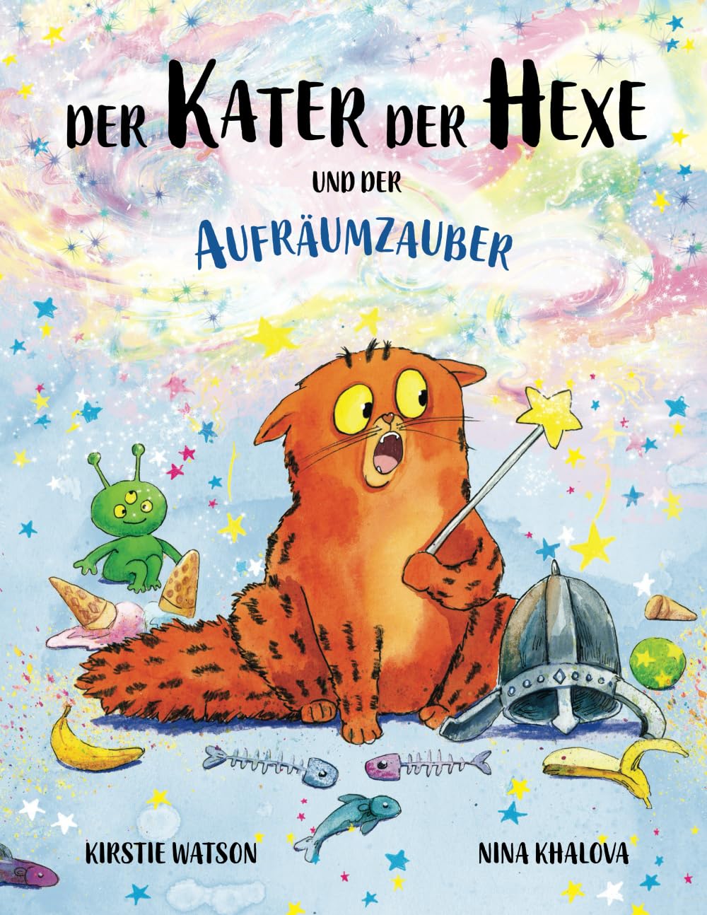 Der Kater Der Hexe und der Aufräumzauber: Eine magische Geschichte für Kinder ab 3 Jahren Manga