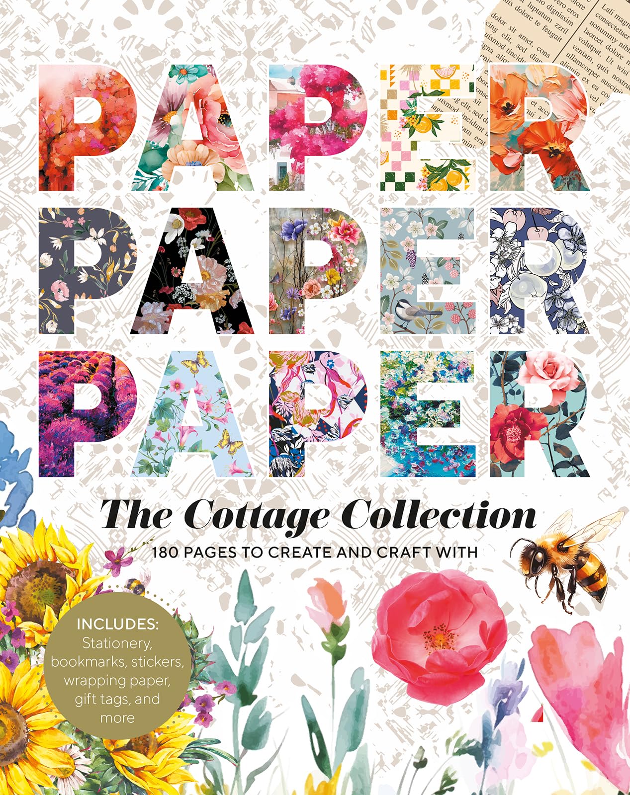 Paper Paper Paper: The Cottage Collection: 180 Pages to Create and Craft With Hobbies & Crafts