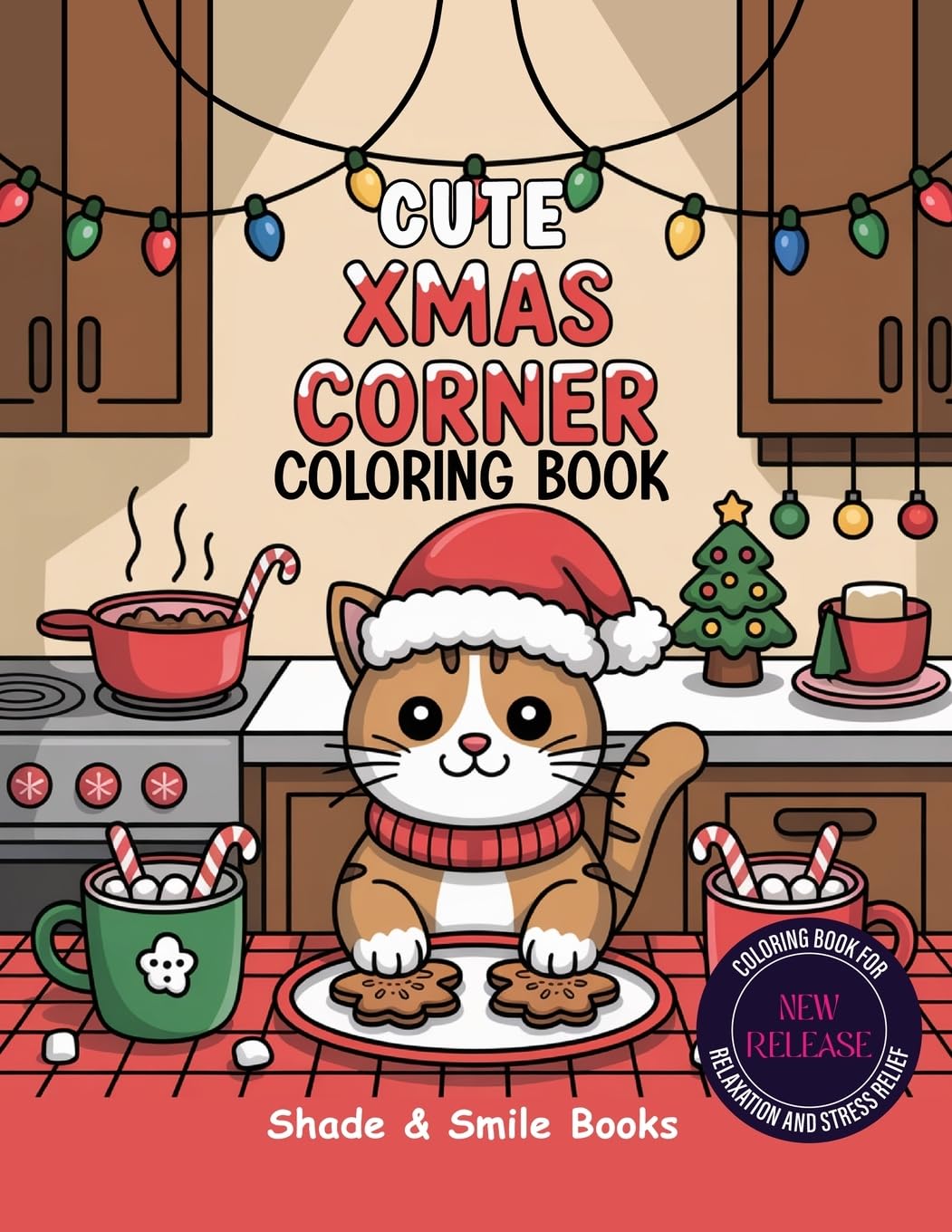 Cute Xmas Corner Coloring book Manga