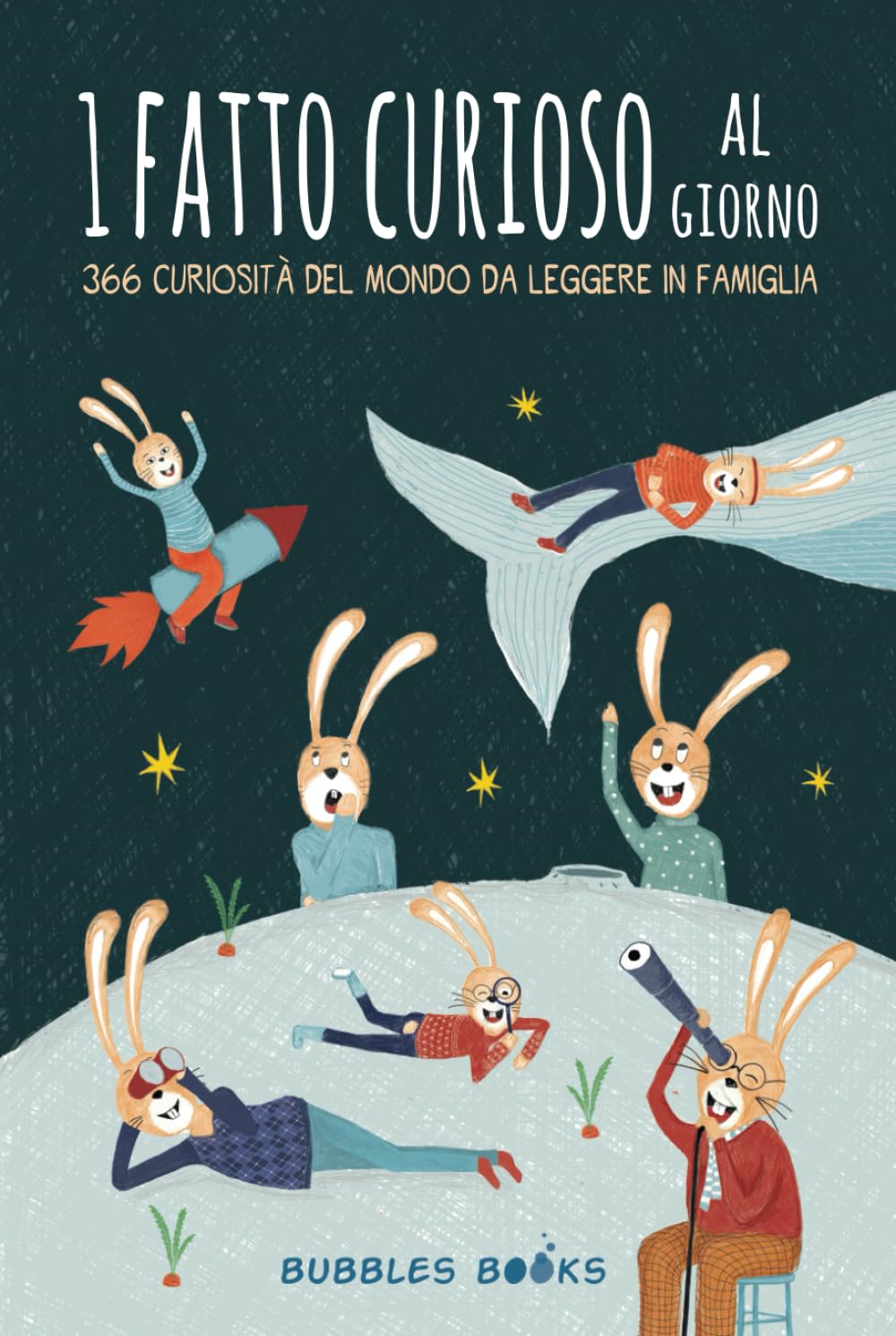 1 fatto curioso al giorno: 366 curiosità del mondo da leggere in famiglia | Libro in stampatello maiuscolo per bambini a partire dai 6 anni book