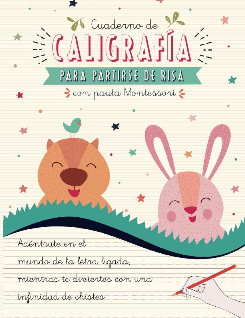 Cuaderno de Caligrafía para Partirse de Risa con Pauta Montessori Parents & Children